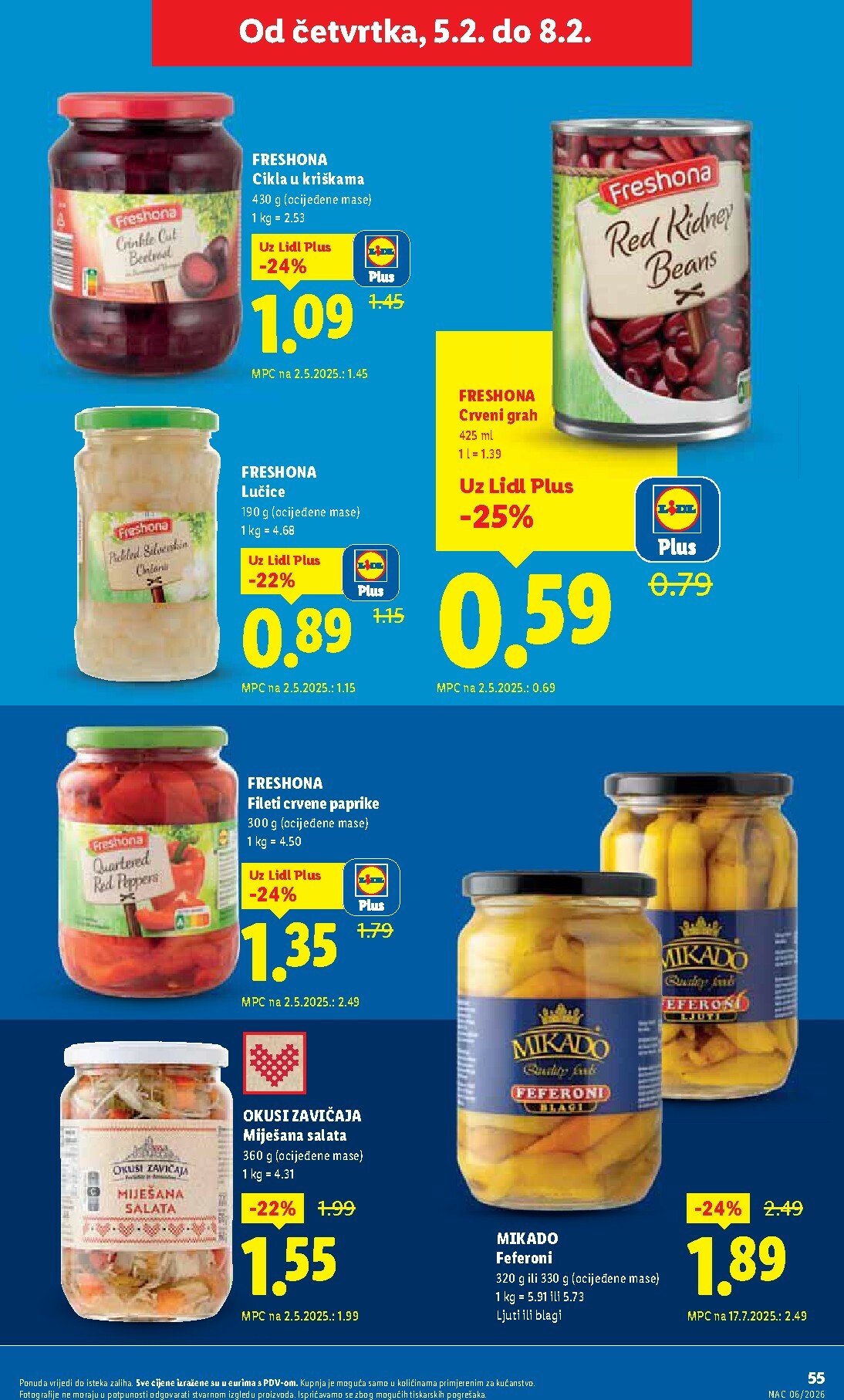 lidl - Prelistajte katalog Lidl, vrijedi od 02.02.2026 do 08.02.2026 - page: 55