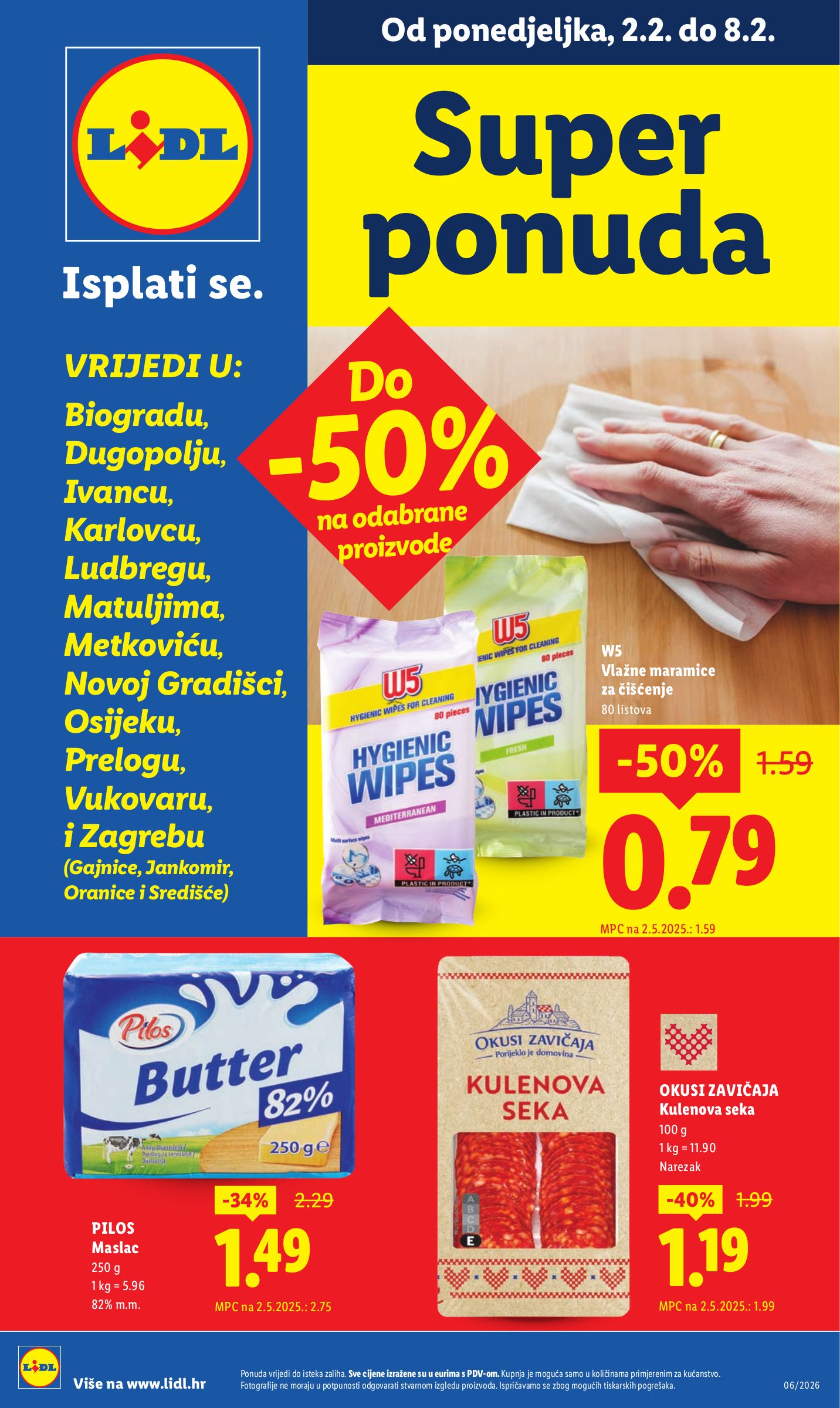 lidl - Prelistajte katalog Lidl - Super Ponuda, vrijedi od 02.02.2026 do 08.02.2026 - page: 1