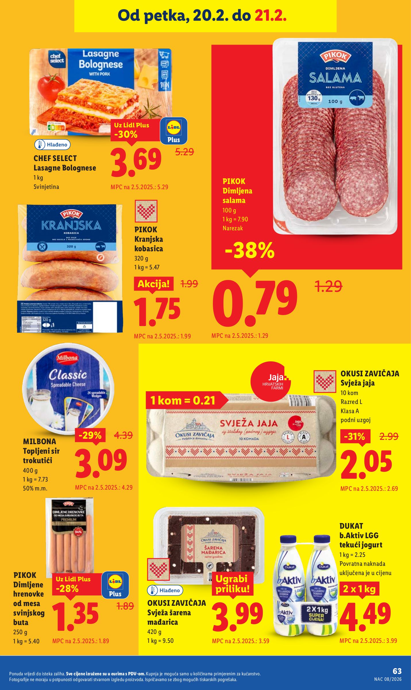 lidl - Prelistajte katalog Lidl, vrijedi od 16.02.2026 do 21.02.2026 - page: 63