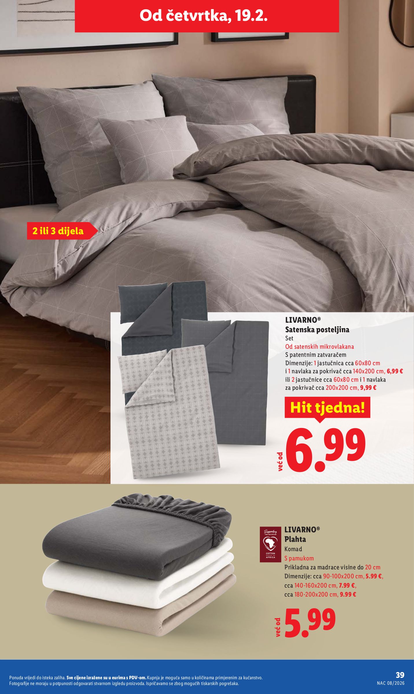 lidl - Prelistajte katalog Lidl, vrijedi od 16.02.2026 do 21.02.2026 - page: 39