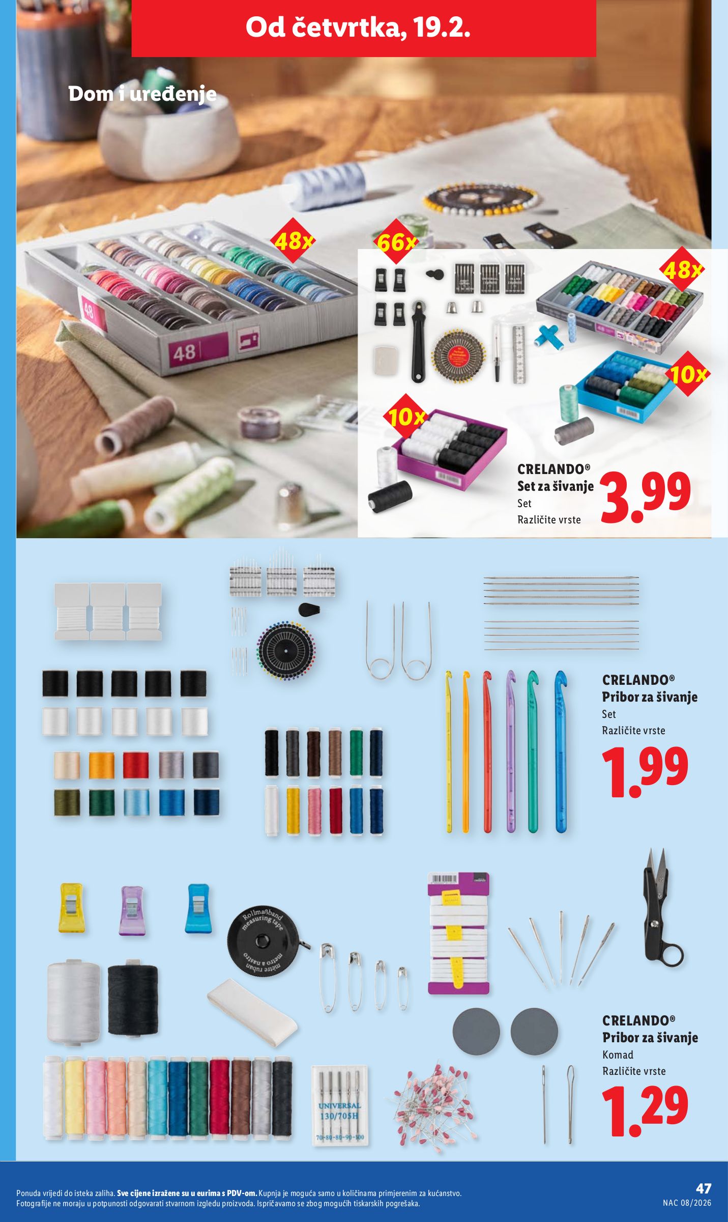 lidl - Prelistajte katalog Lidl, vrijedi od 16.02.2026 do 21.02.2026 - page: 47