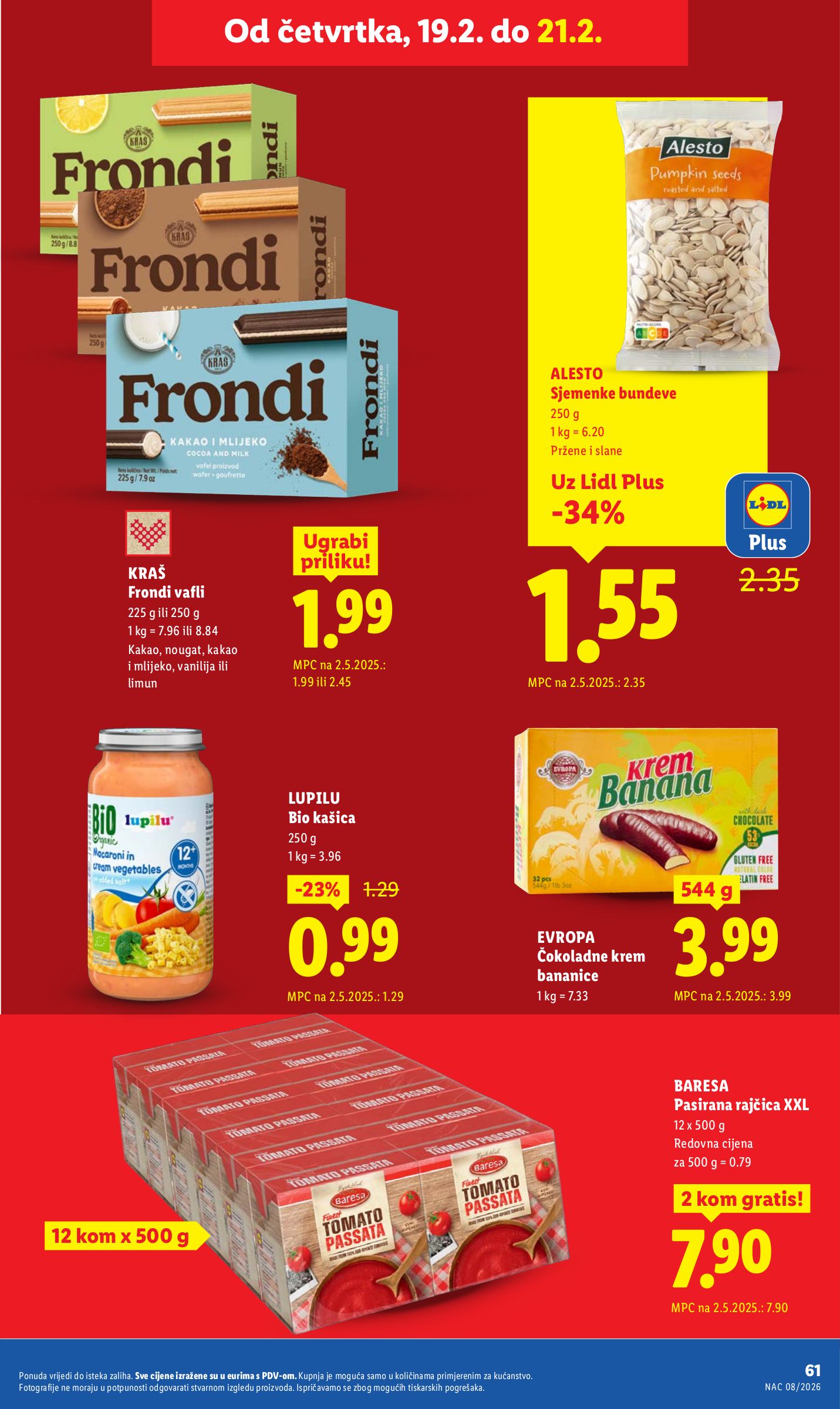 lidl - Prelistajte katalog Lidl, vrijedi od 16.02.2026 do 21.02.2026 - page: 61