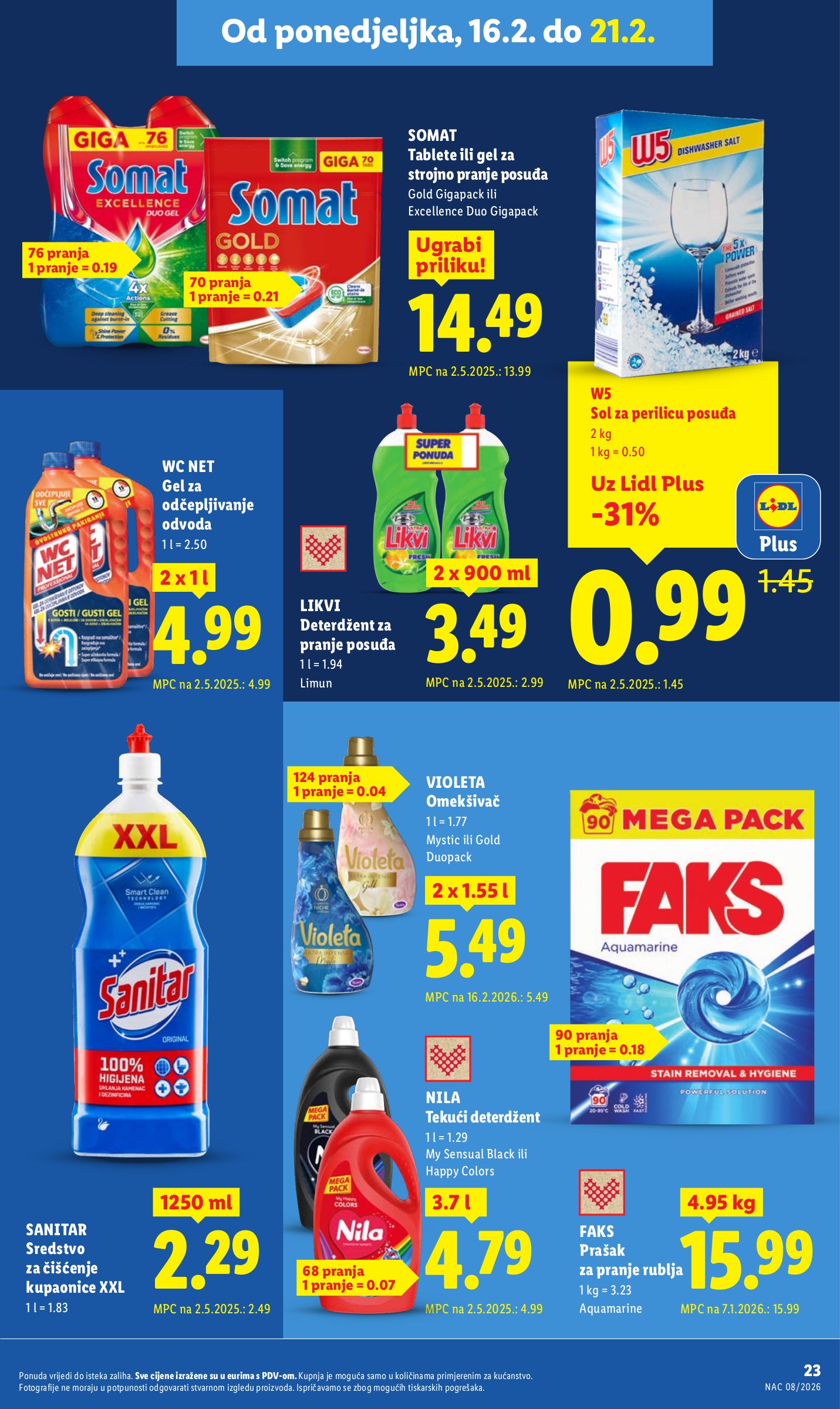 lidl - Prelistajte katalog Lidl, vrijedi od 16.02.2026 do 21.02.2026 - page: 23