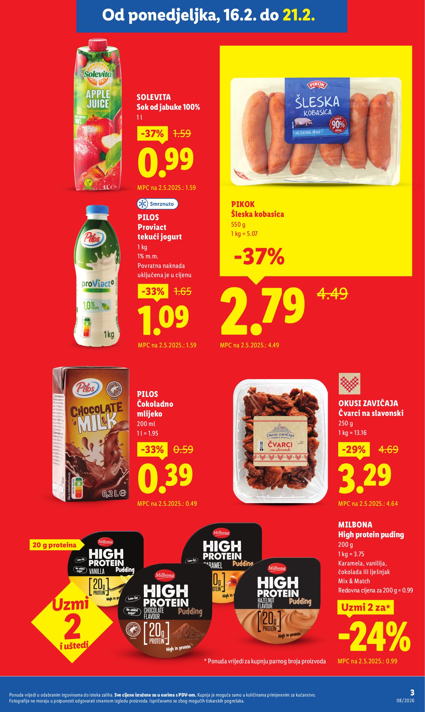 lidl - Prelistajte katalog Lidl - Super Ponuda, vrijedi od 16.02.2026 do 21.02.2026 - page: 3