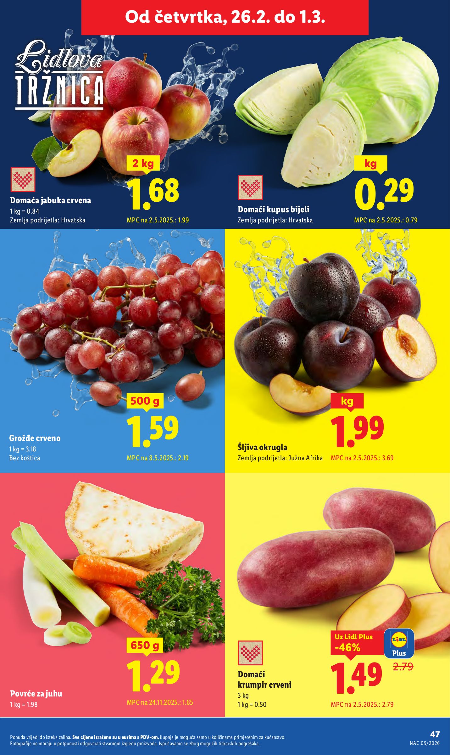 lidl - Prelistajte katalog Lidl, vrijedi od 23.02.2026 do 01.03.2026 - page: 47