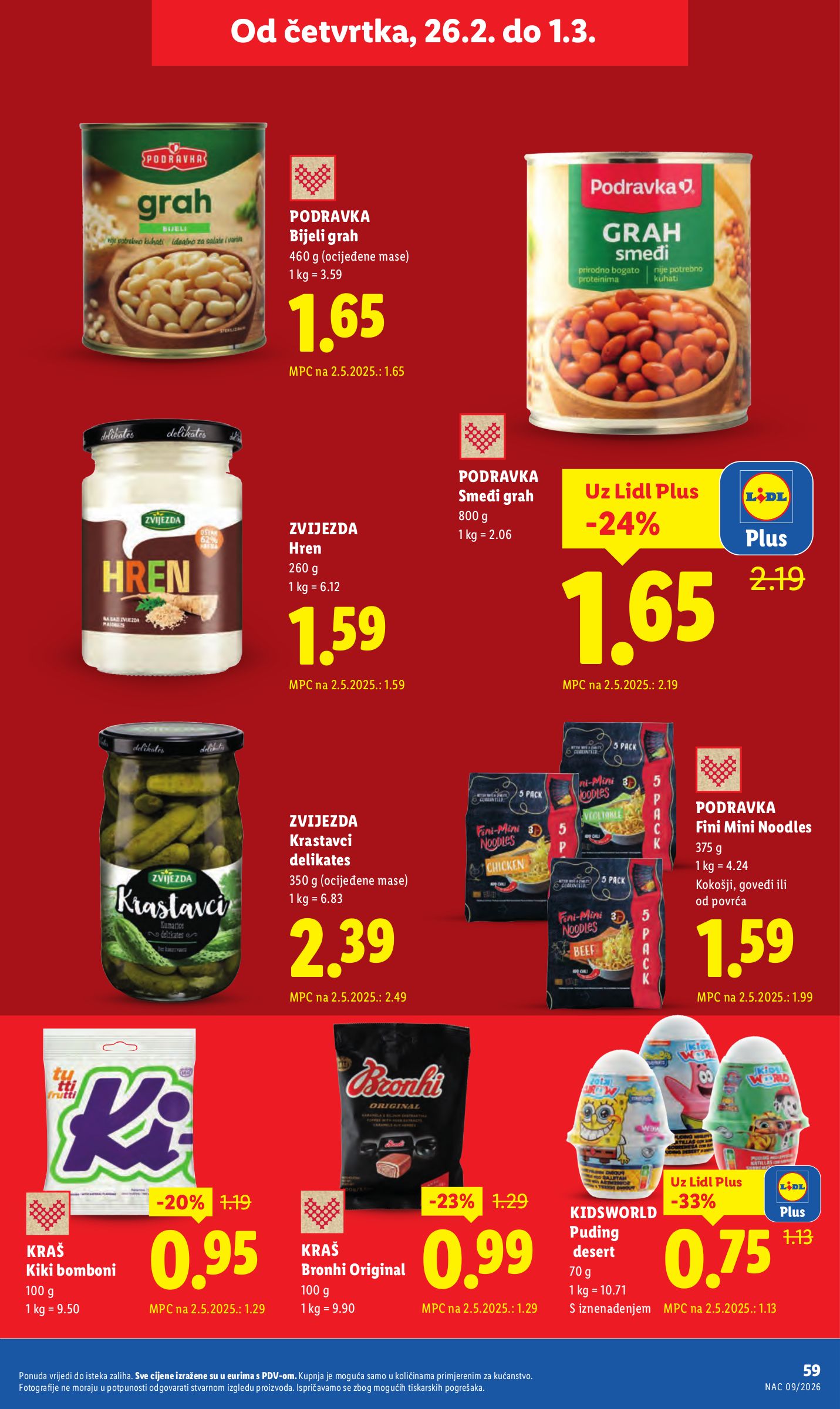 lidl - Prelistajte katalog Lidl, vrijedi od 23.02.2026 do 01.03.2026 - page: 59