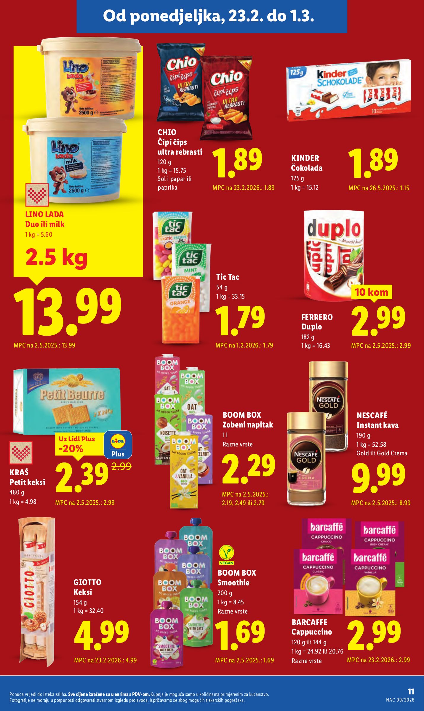 lidl - Prelistajte katalog Lidl, vrijedi od 23.02.2026 do 01.03.2026 - page: 11