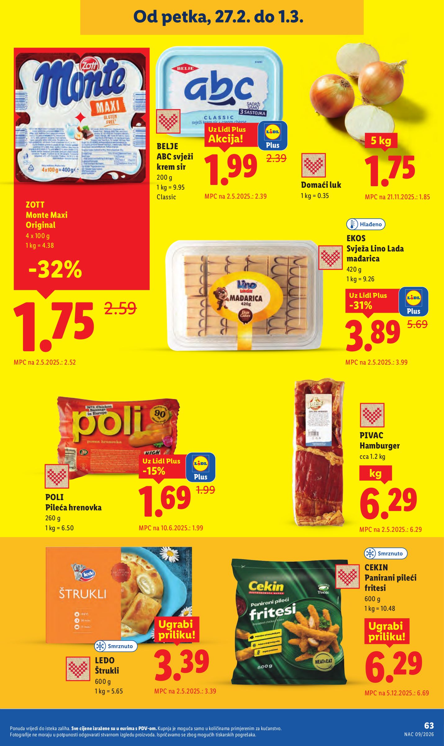 lidl - Prelistajte katalog Lidl, vrijedi od 23.02.2026 do 01.03.2026 - page: 63