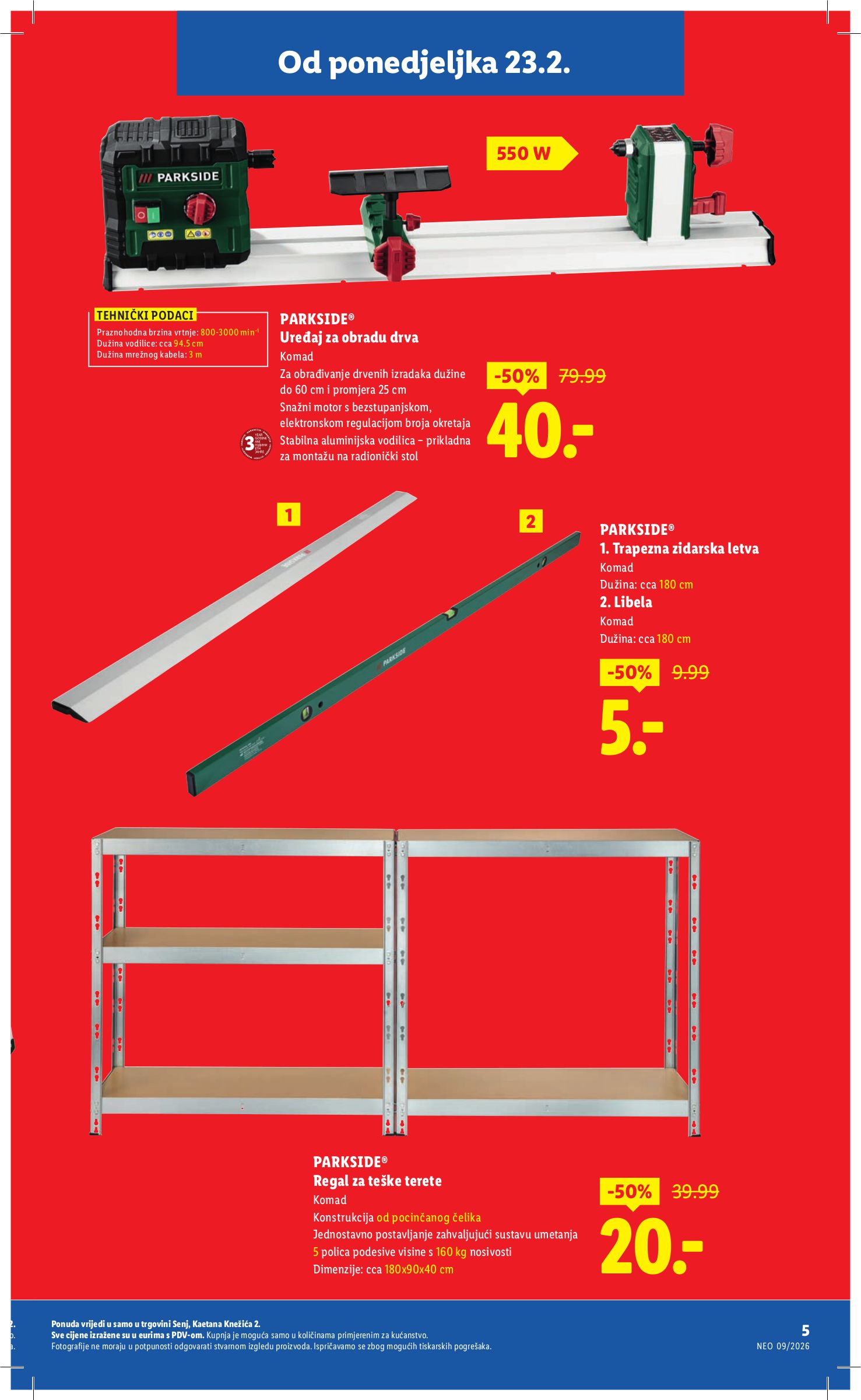 lidl - Prelistajte katalog Lidl - Posjeti novu trgovinu Senj, vrijedi od 23.02.2026 do 28.02.2026 - page: 12
