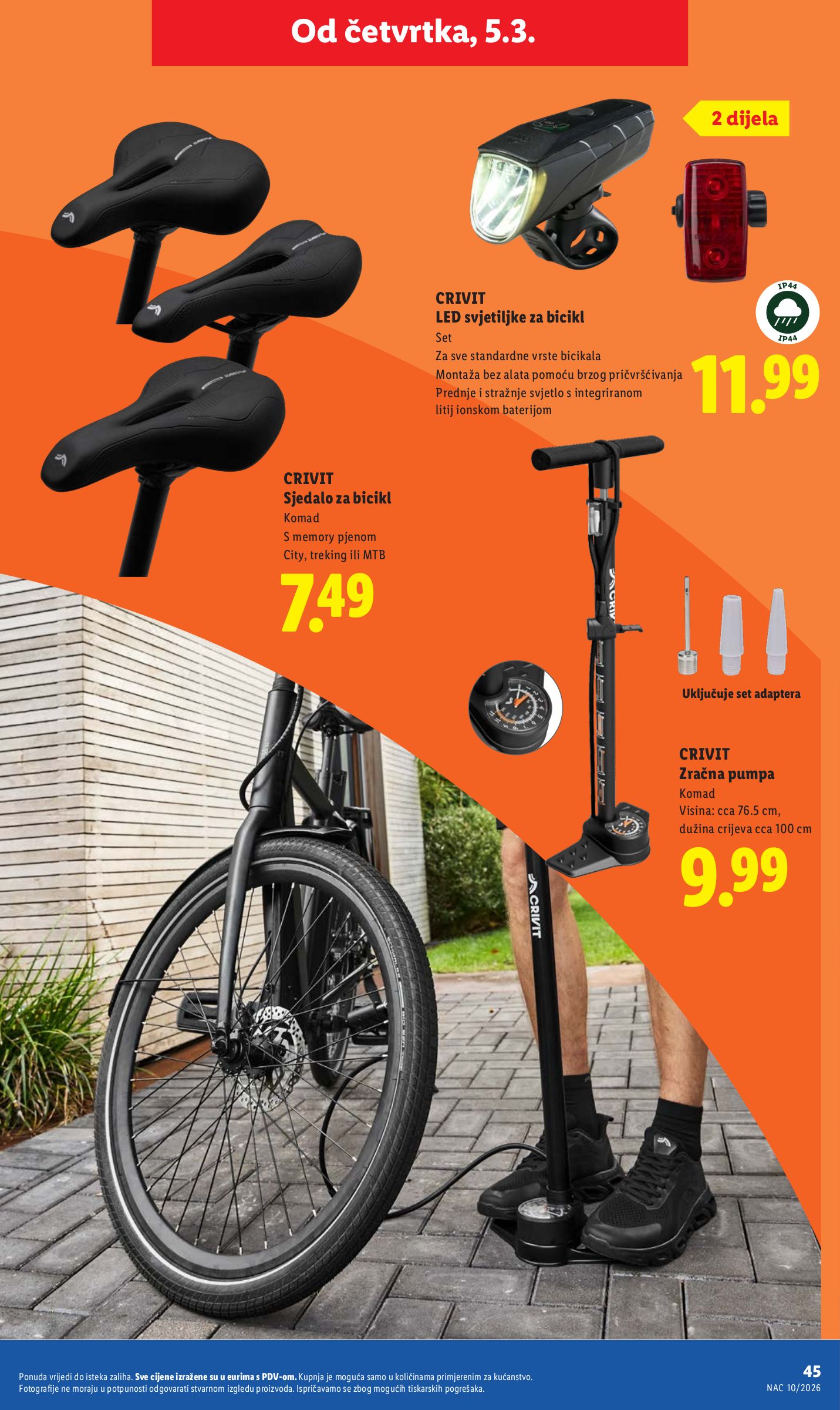 lidl - Prelistajte katalog Lidl, vrijedi od 02.03.2026 do 08.03.2026 - page: 45