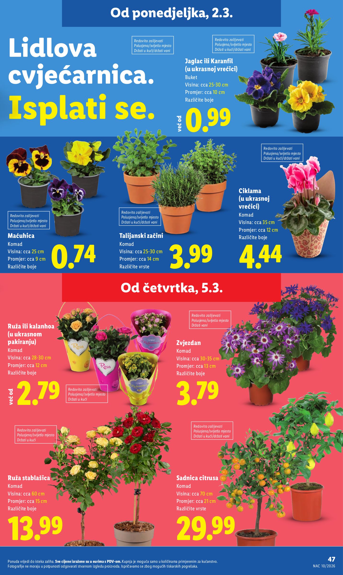 lidl - Prelistajte katalog Lidl, vrijedi od 02.03.2026 do 08.03.2026 - page: 47