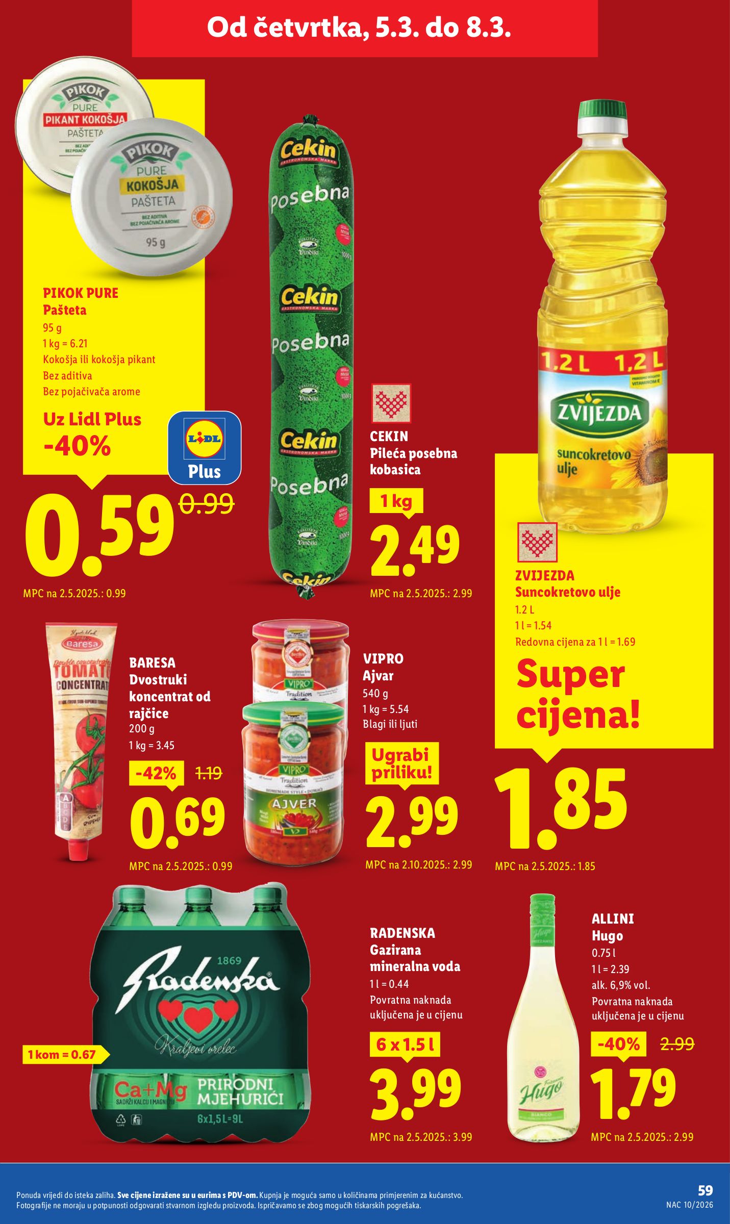 lidl - Prelistajte katalog Lidl, vrijedi od 02.03.2026 do 08.03.2026 - page: 59