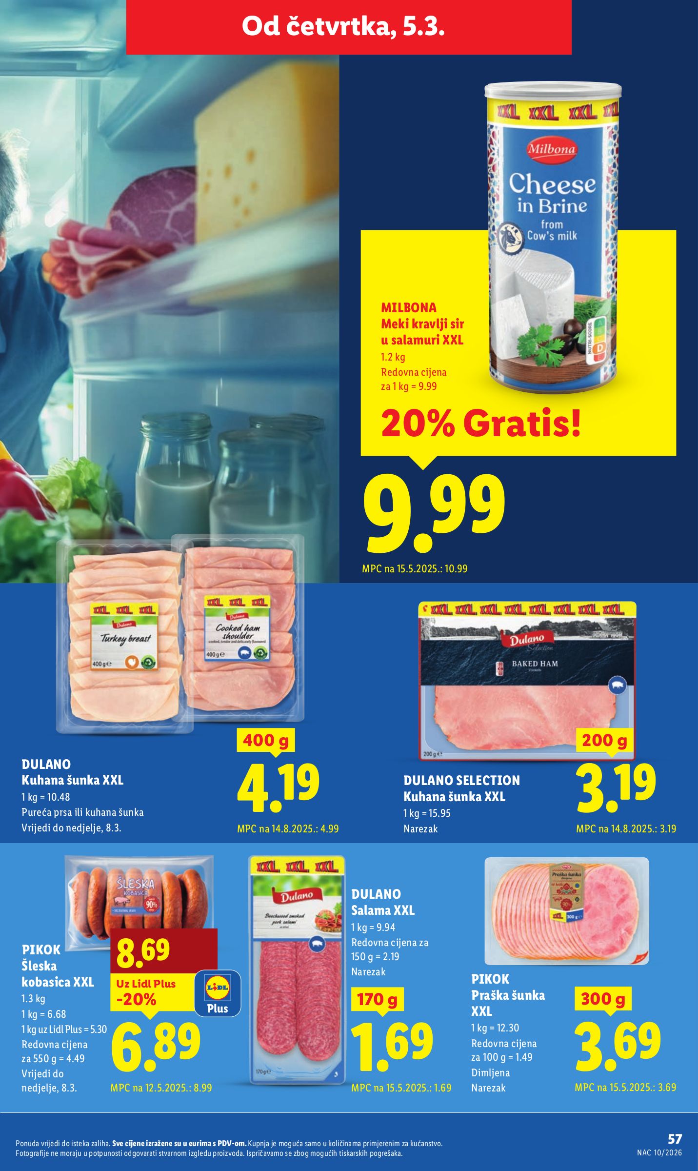 lidl - Prelistajte katalog Lidl, vrijedi od 02.03.2026 do 08.03.2026 - page: 57