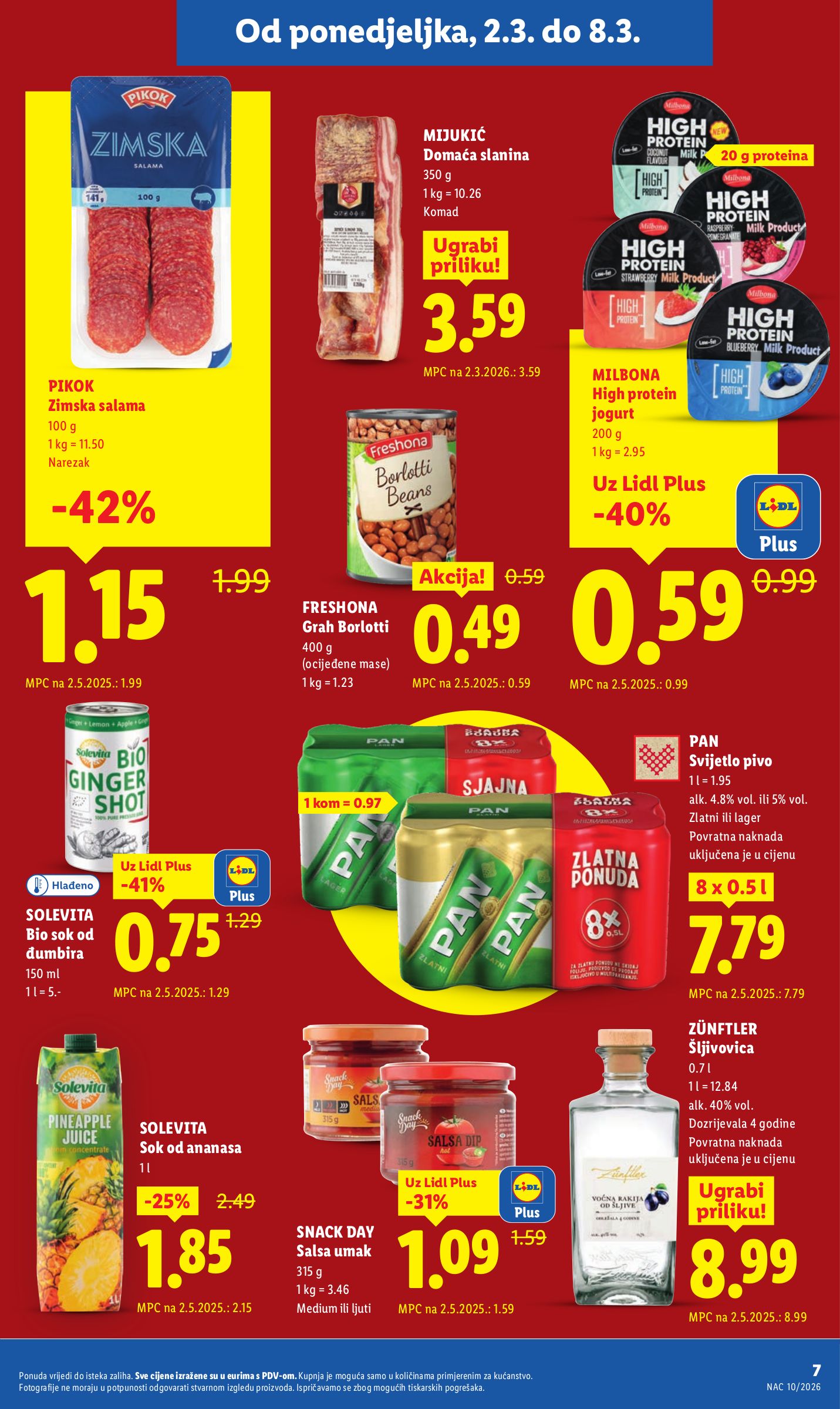 lidl - Prelistajte katalog Lidl, vrijedi od 02.03.2026 do 08.03.2026 - page: 7