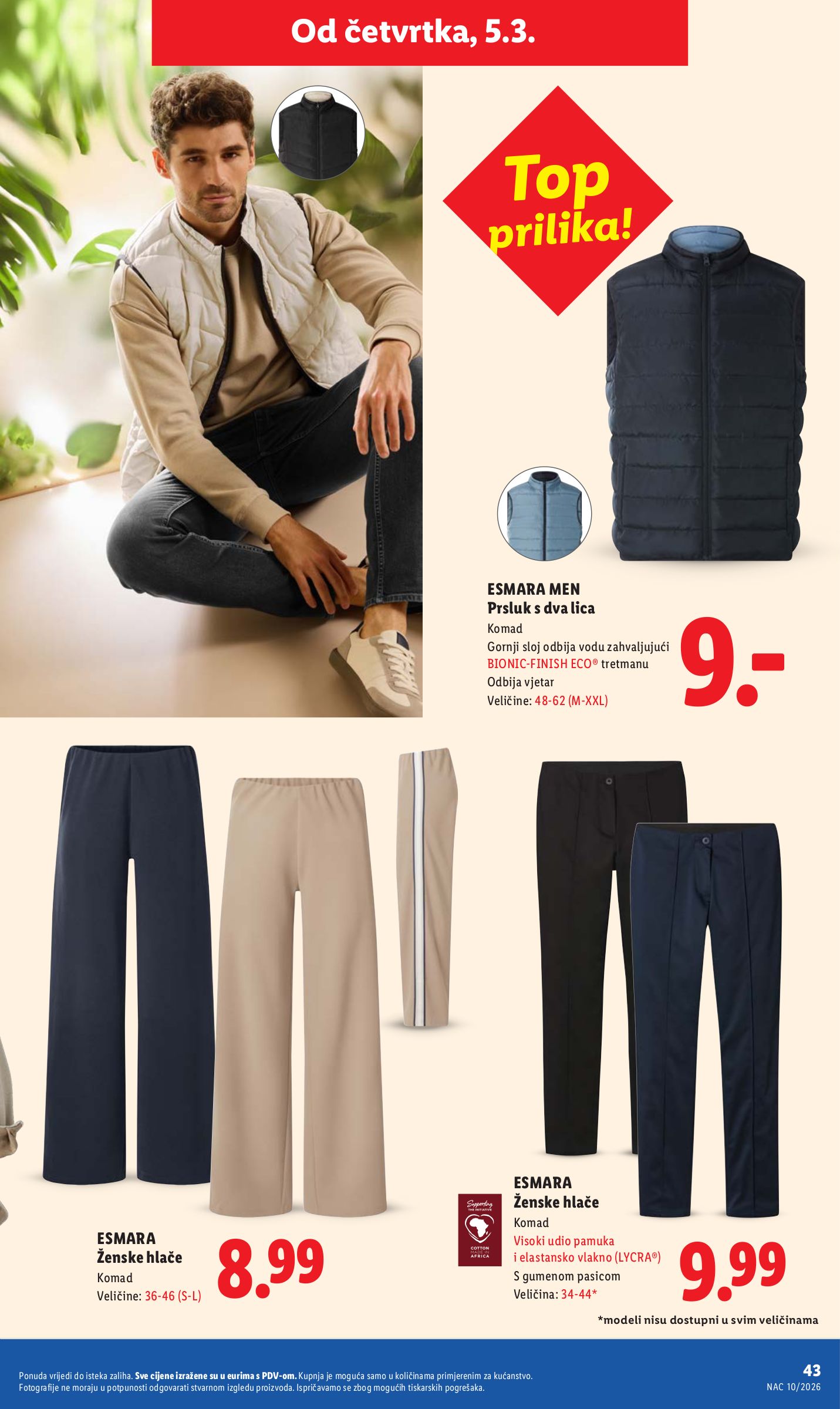 lidl - Prelistajte katalog Lidl, vrijedi od 02.03.2026 do 08.03.2026 - page: 43