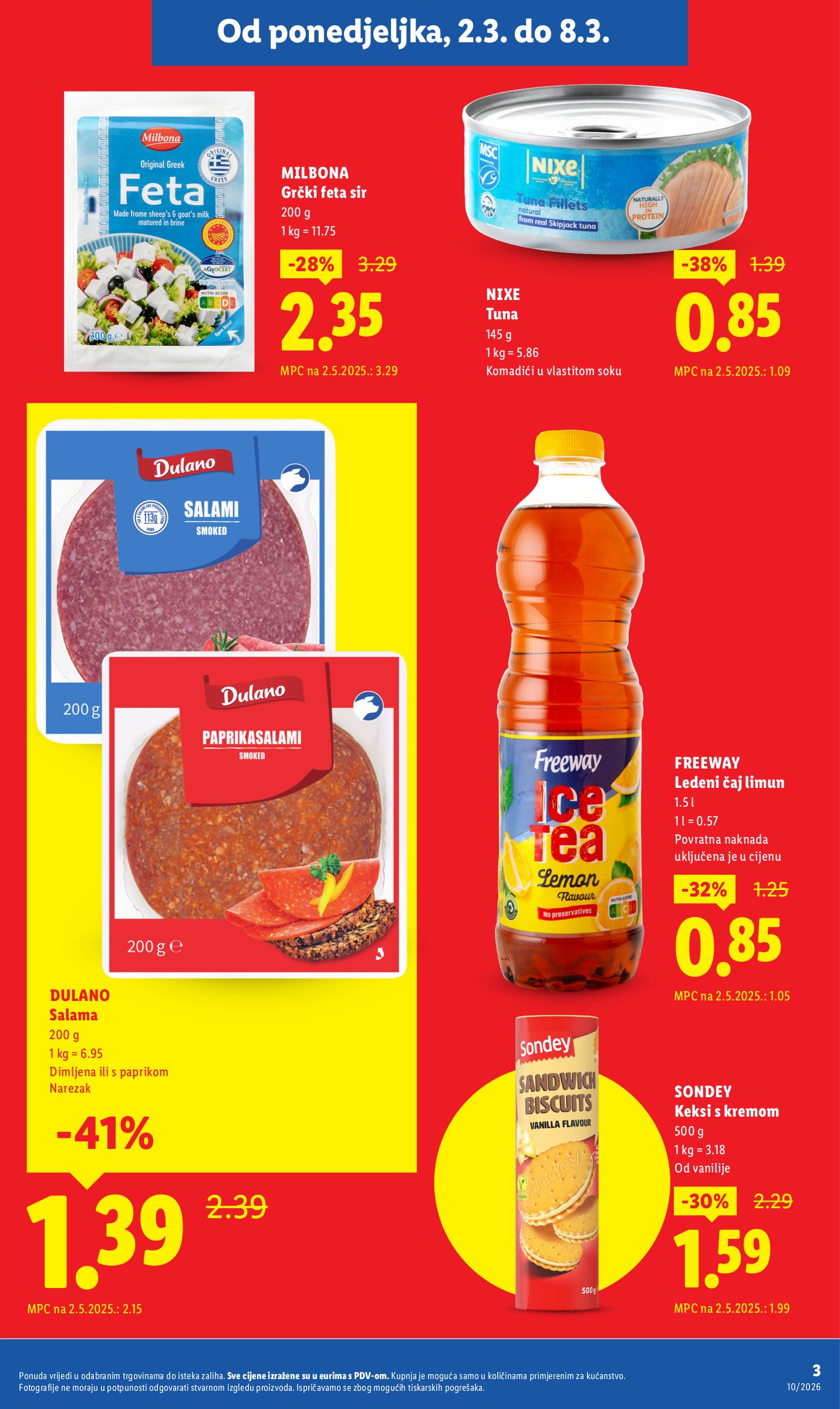 lidl - Prelistajte katalog Lidl - Super ponuda, vrijedi od 02.03.2026 do 08.03.2026 - page: 3