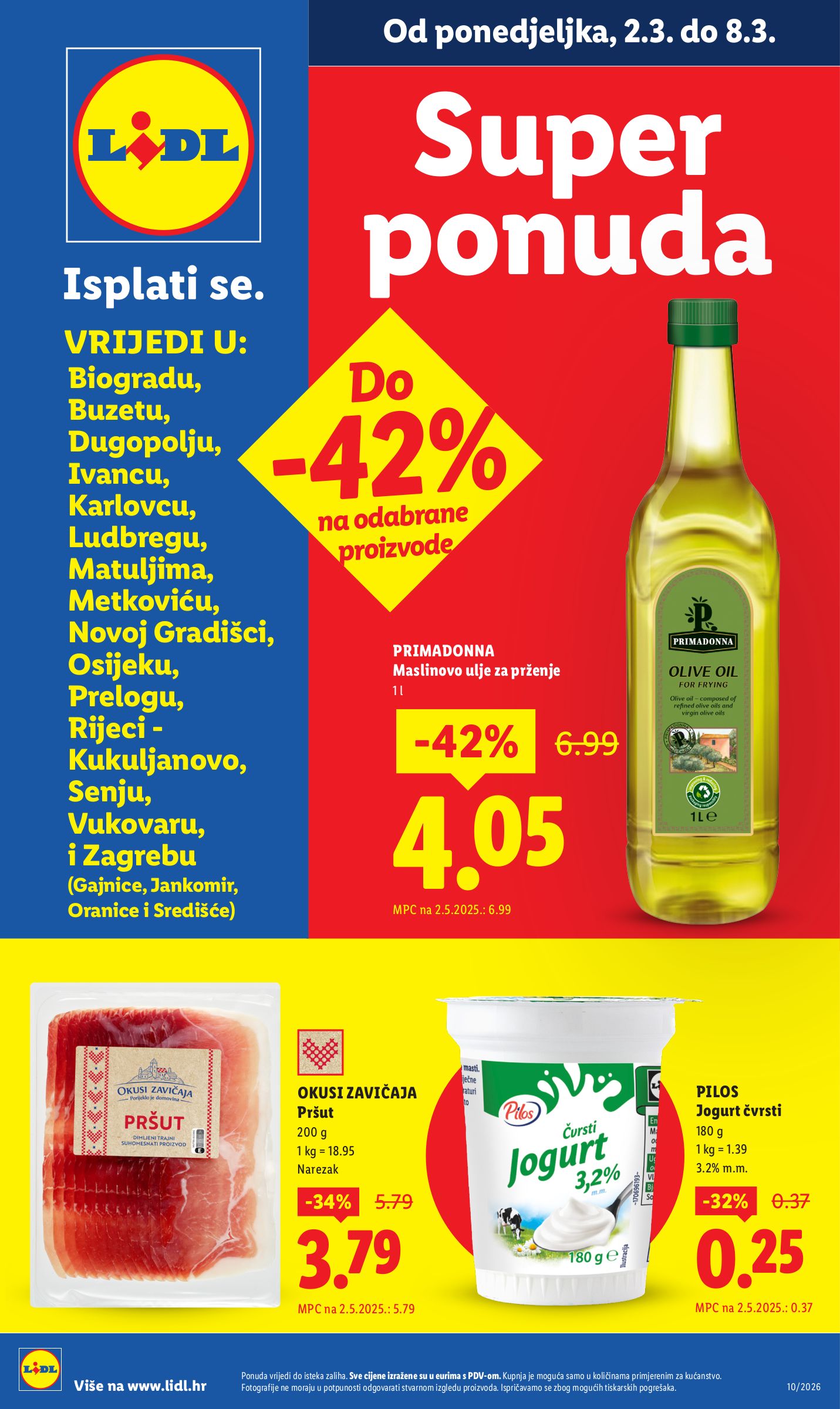 lidl - Prelistajte katalog Lidl - Super ponuda, vrijedi od 02.03.2026 do 08.03.2026