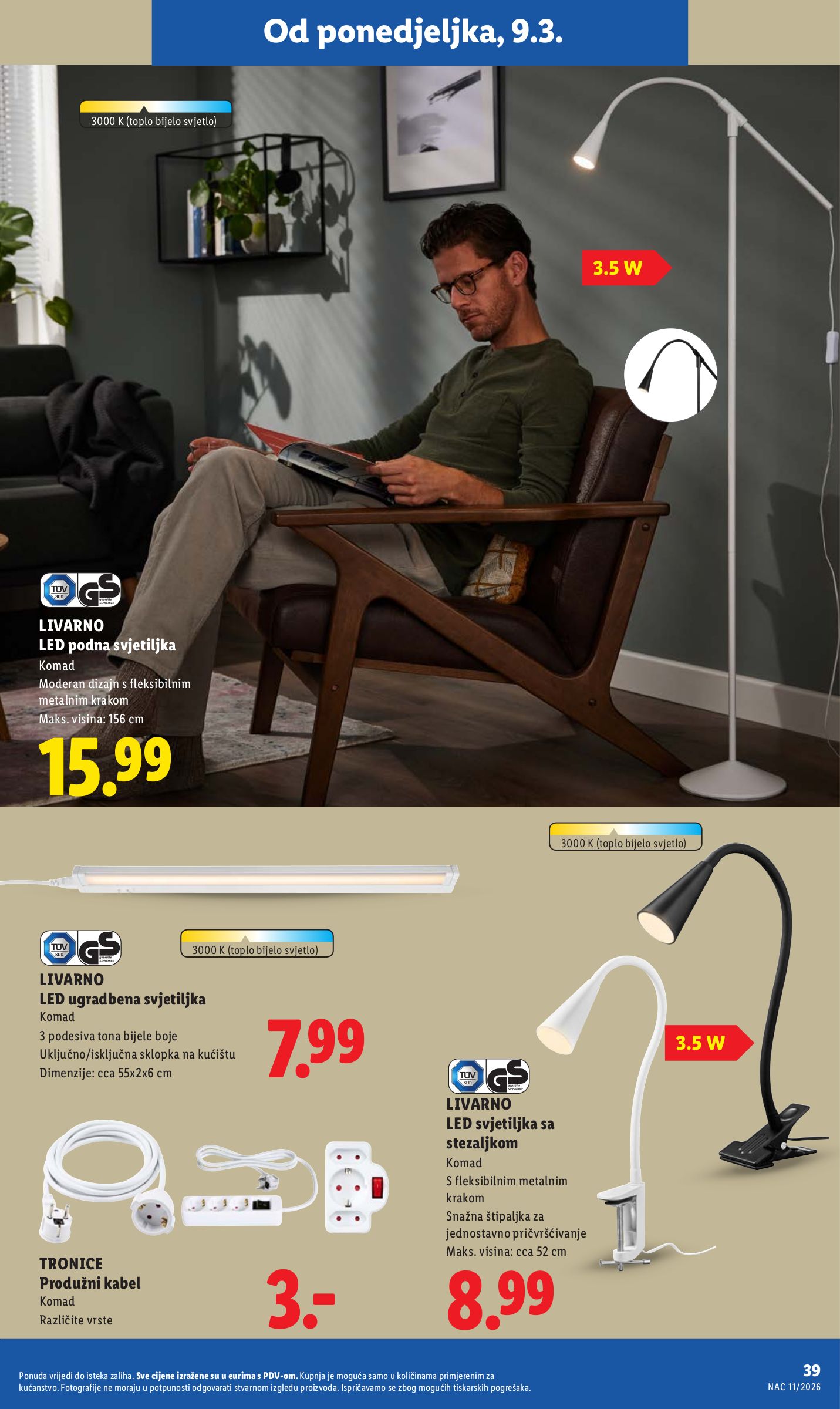 lidl - Prelistajte katalog Lidl, vrijedi od 09.03.2026 do 15.03.2026 - page: 39