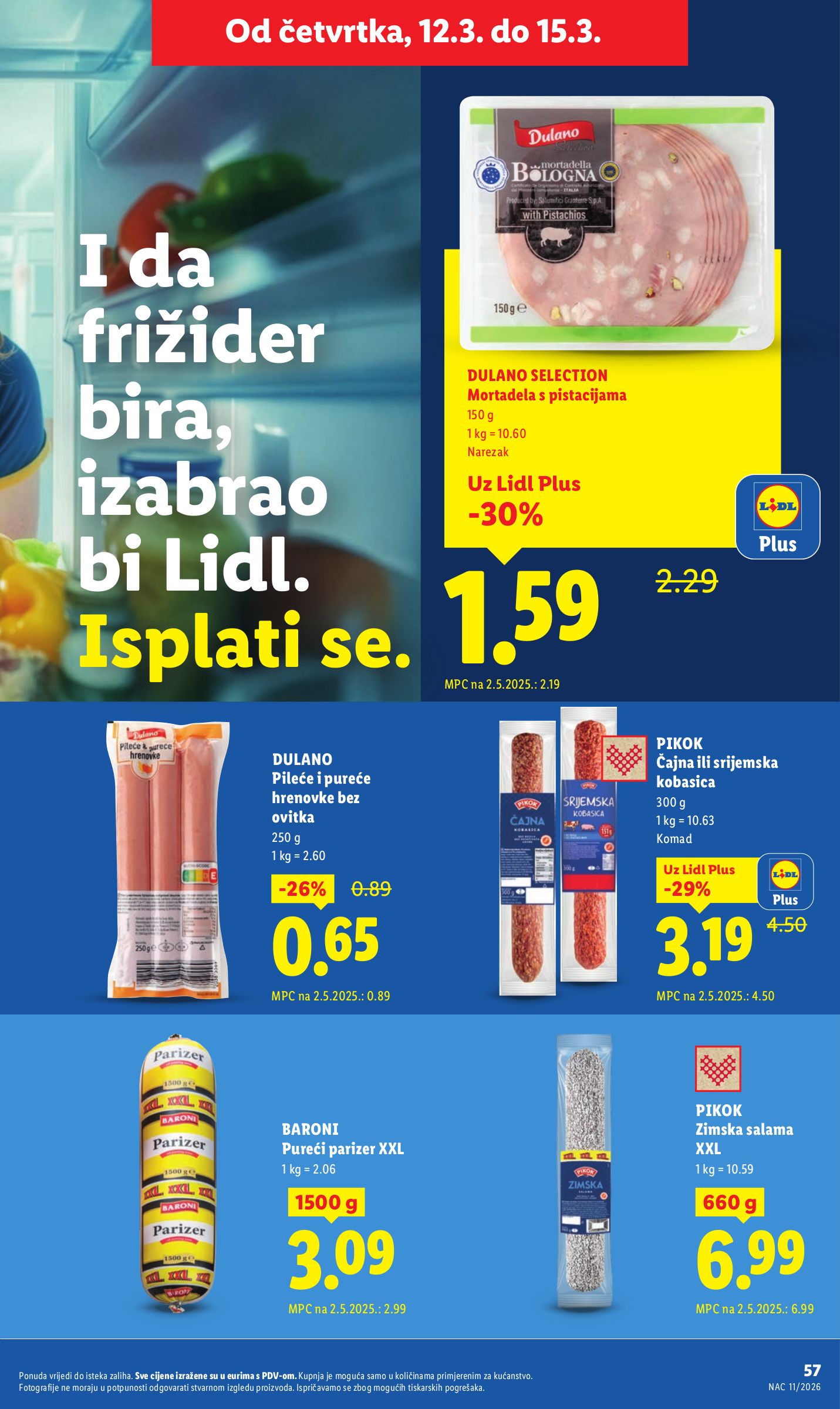 lidl - Prelistajte katalog Lidl, vrijedi od 09.03.2026 do 15.03.2026 - page: 57