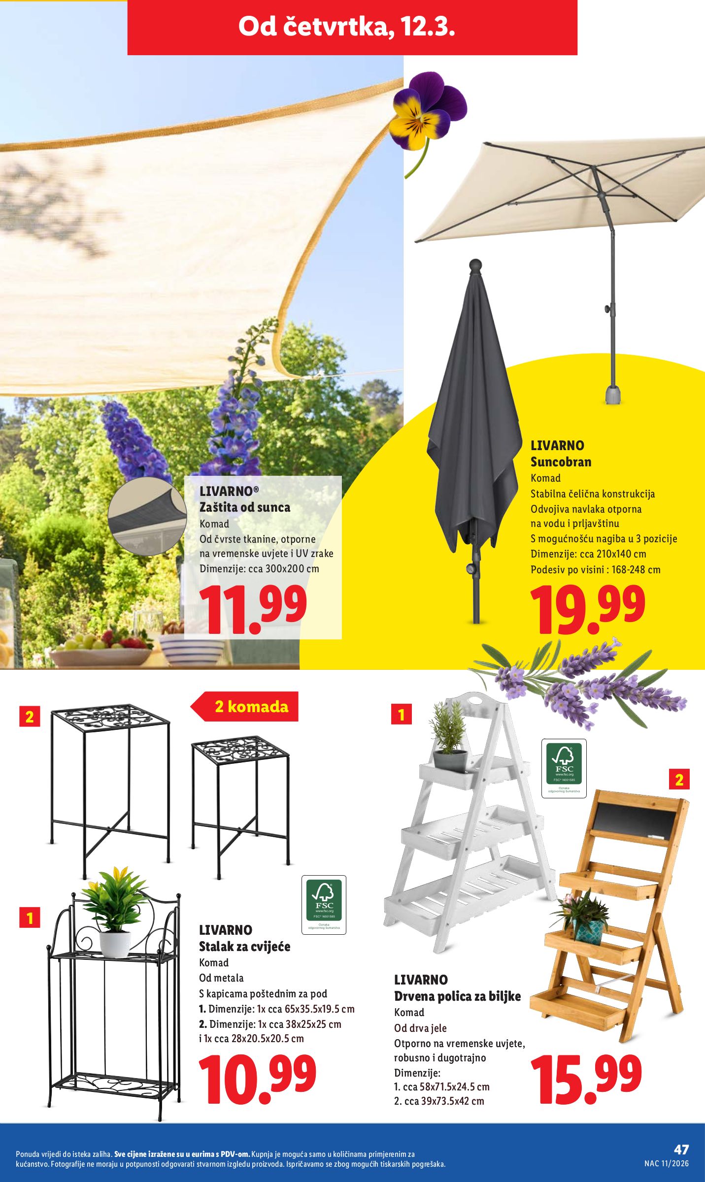 lidl - Prelistajte katalog Lidl, vrijedi od 09.03.2026 do 15.03.2026 - page: 47