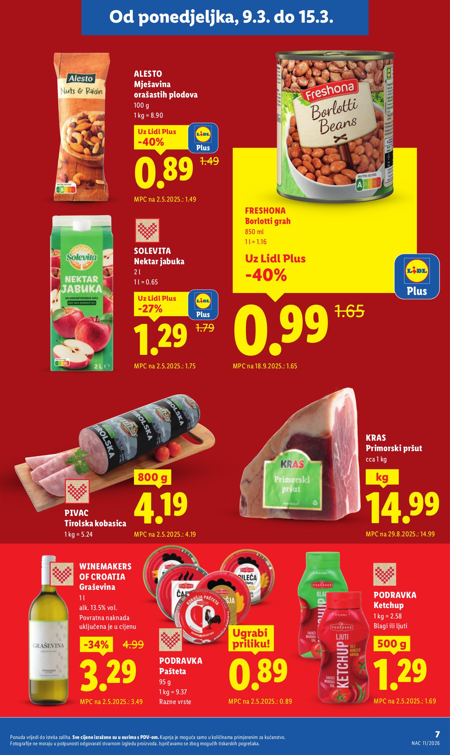lidl - Prelistajte katalog Lidl, vrijedi od 09.03.2026 do 15.03.2026 - page: 7