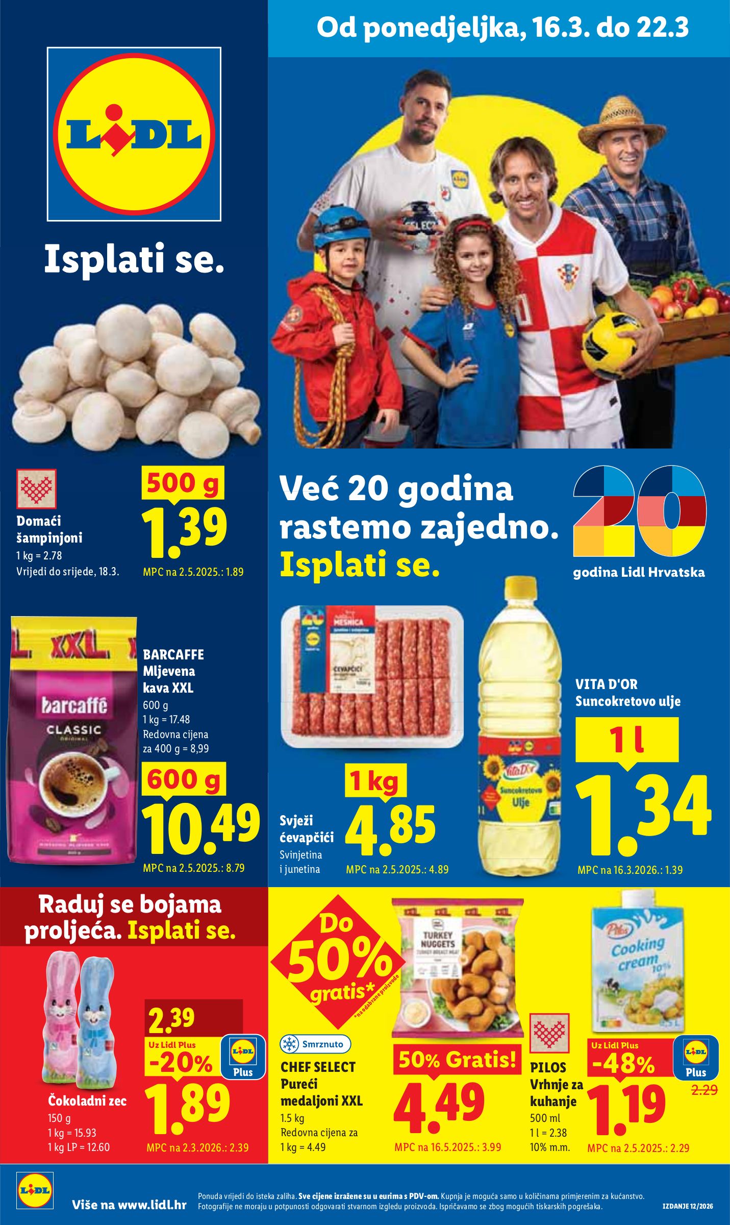 lidl - Prelistajte katalog Lidl, vrijedi od 16.03.2026 do 22.03.2026