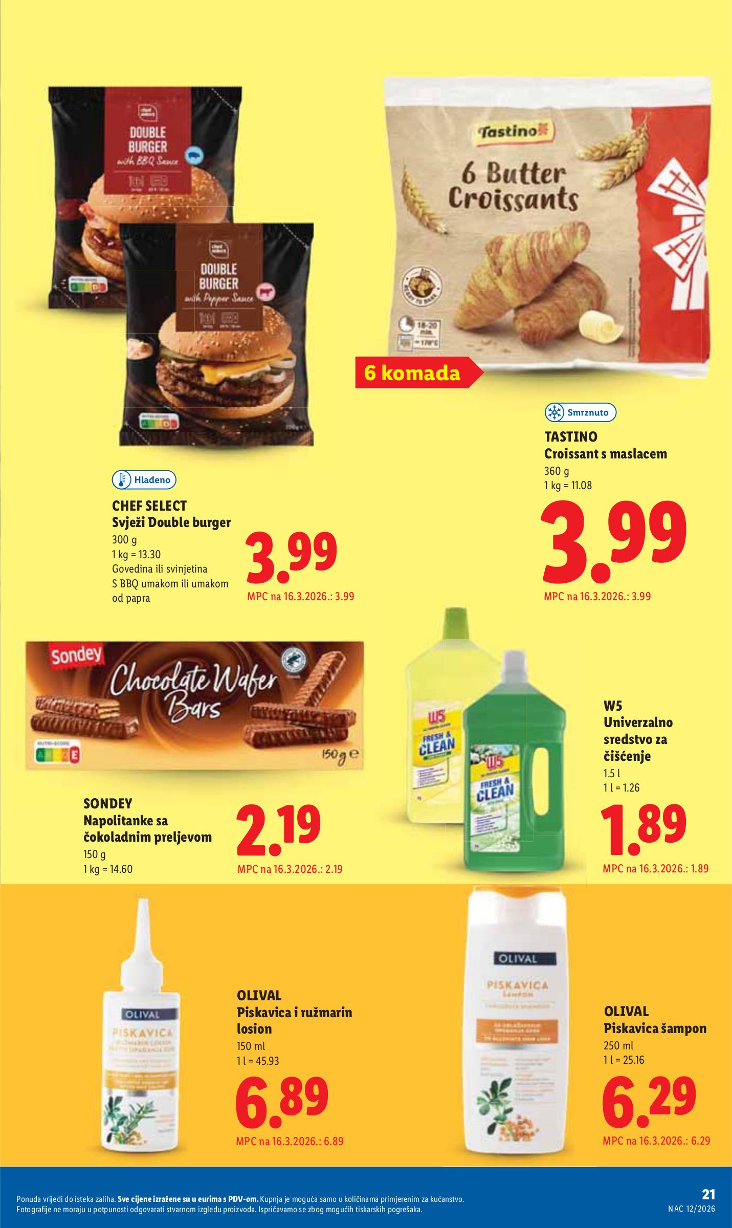 lidl - Prelistajte katalog Lidl, vrijedi od 16.03.2026 do 22.03.2026 - page: 21