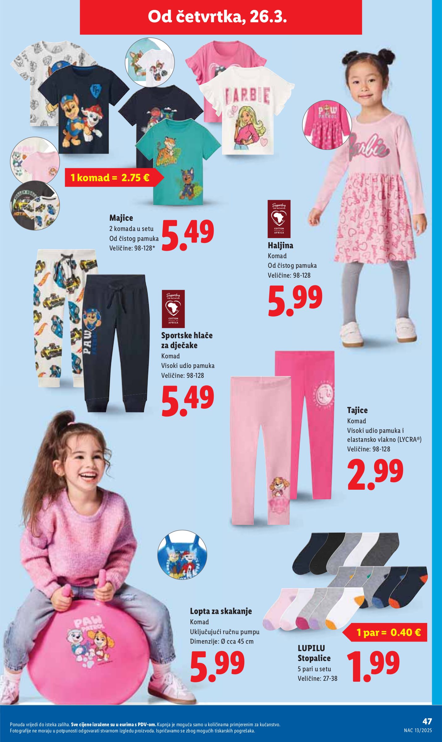 lidl - Prelistajte katalog Lidl, vrijedi od 23.03.2026 do 29.03.2026 - page: 47