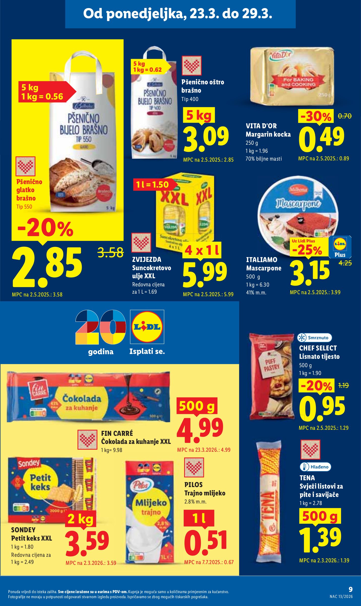 lidl - Prelistajte katalog Lidl, vrijedi od 23.03.2026 do 29.03.2026 - page: 9
