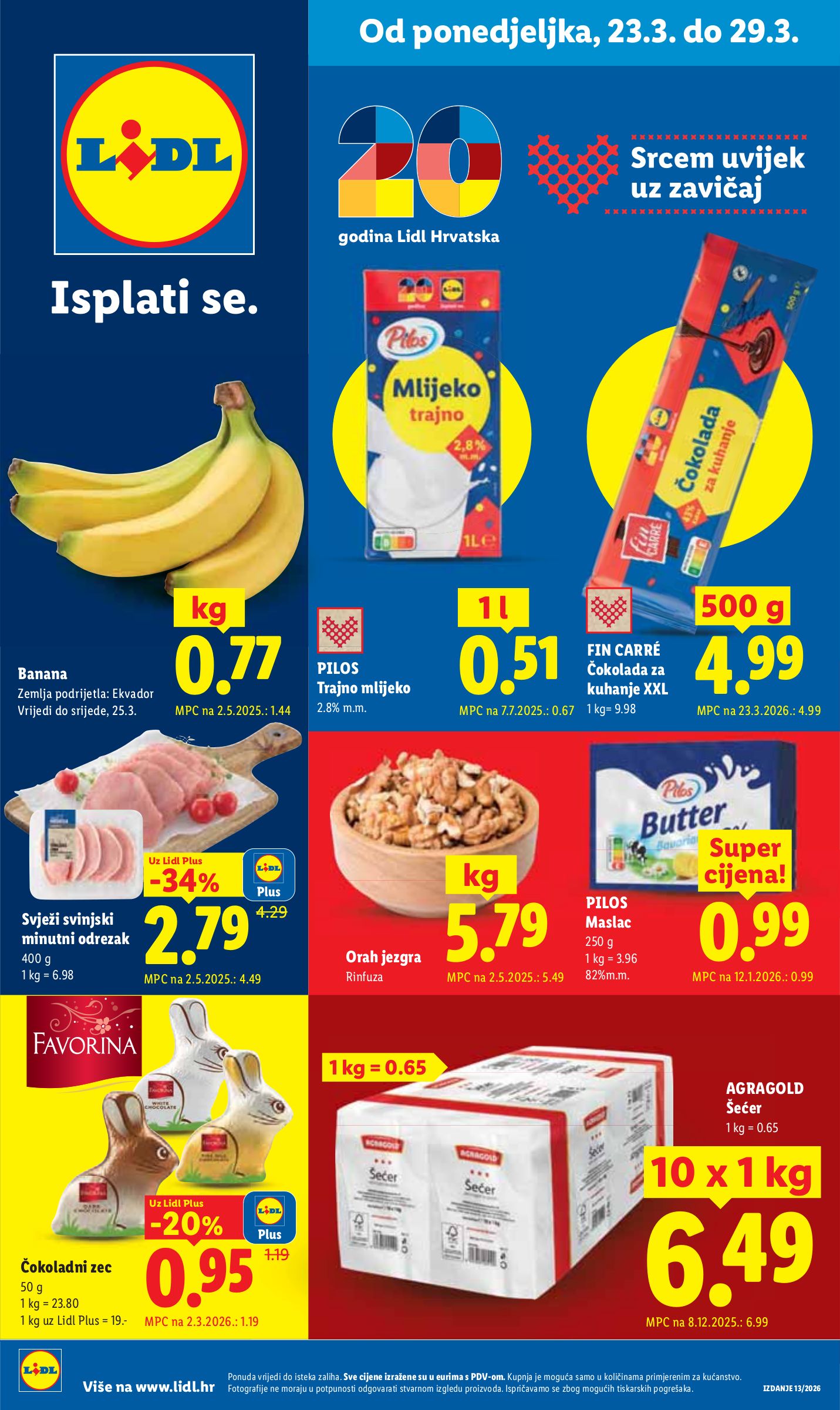 lidl - Prelistajte katalog Lidl, vrijedi od 23.03.2026 do 29.03.2026 - page: 1