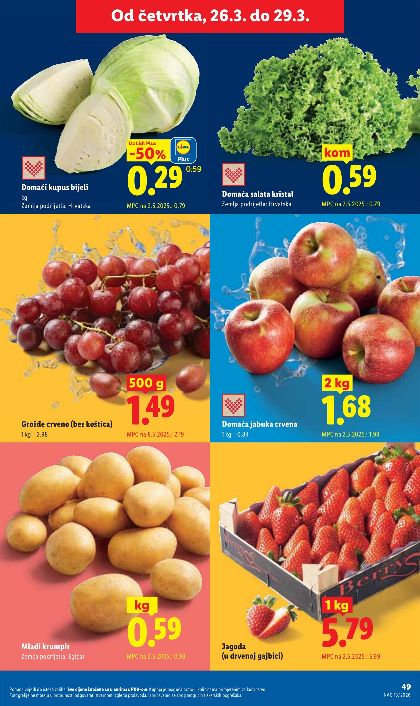 lidl - Prelistajte katalog Lidl, vrijedi od 23.03.2026 do 29.03.2026 - page: 49