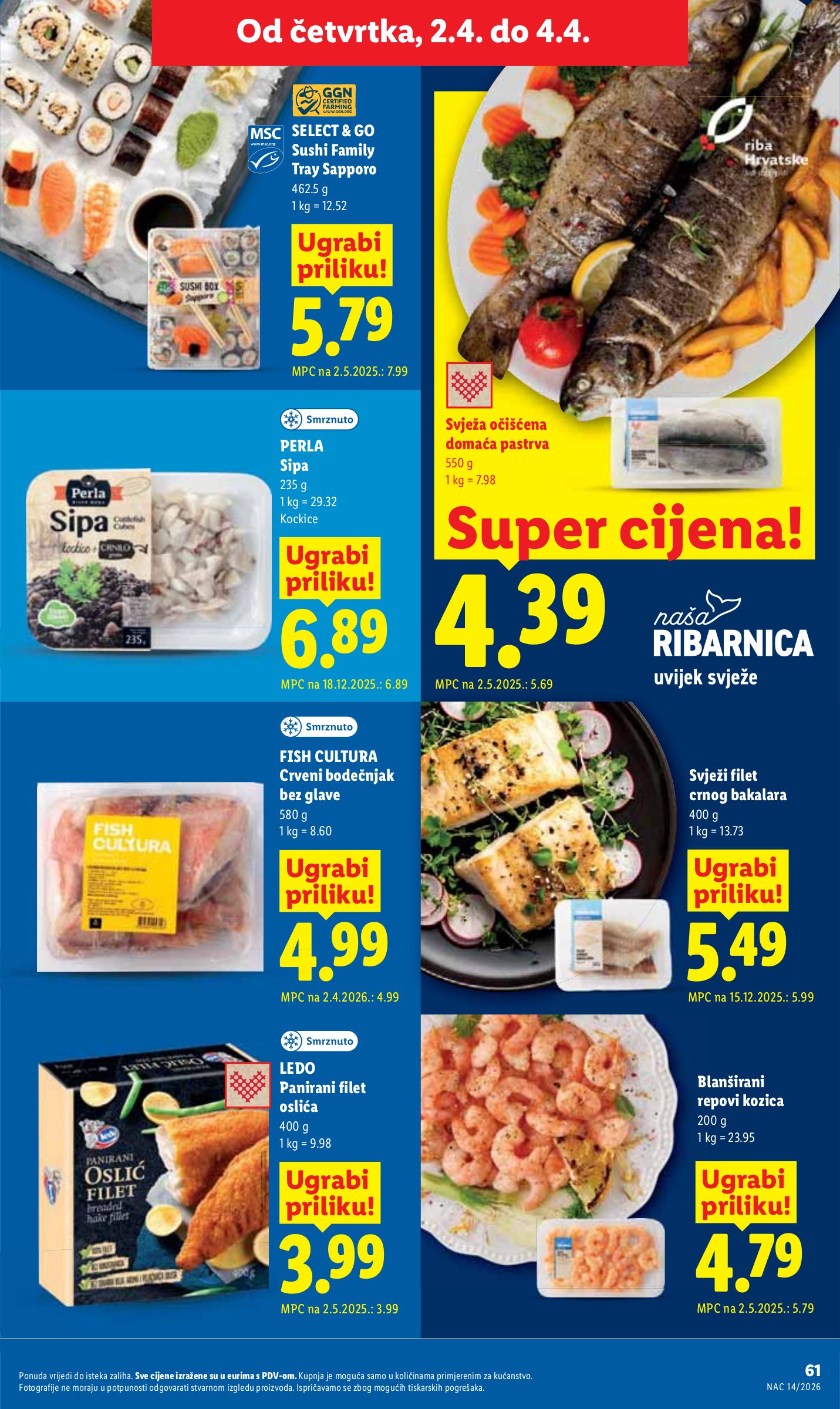 lidl - Prelistajte katalog Lidl, vrijedi od 30.03.2026 do 04.04.2026 - page: 61