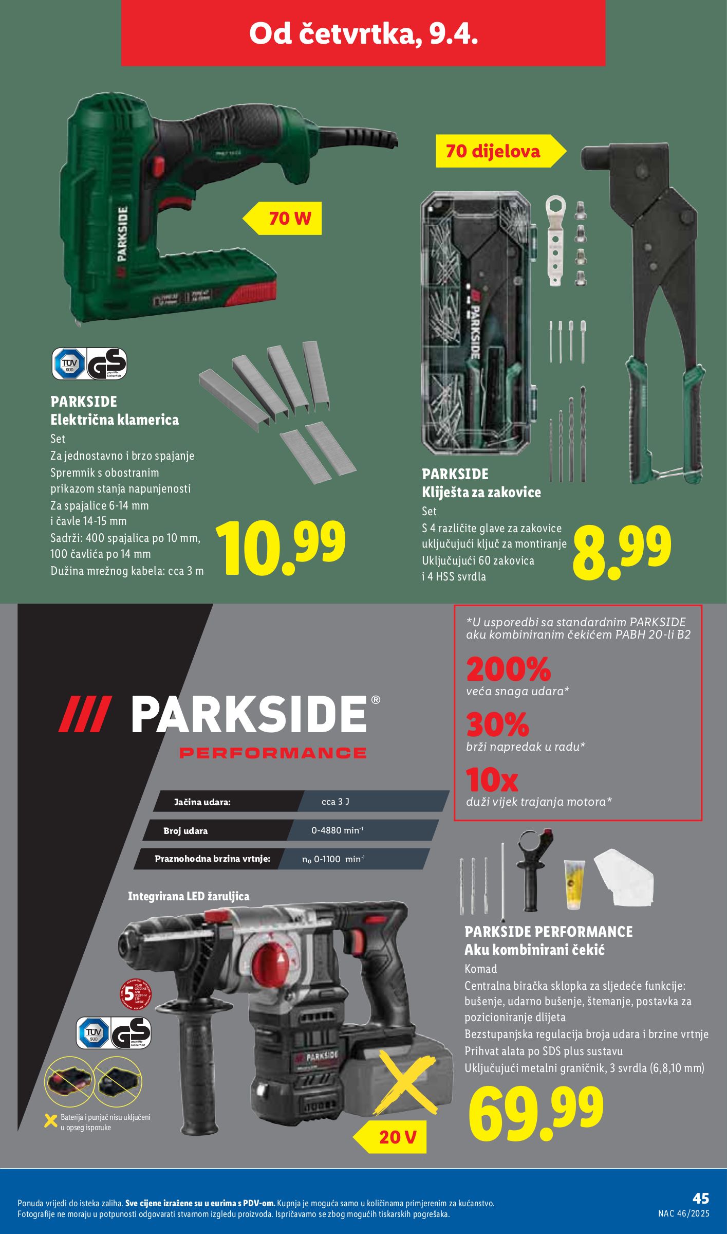 lidl - Prelistajte katalog Lidl, vrijedi od 07.04.2026 do 12.04.2026 - page: 45