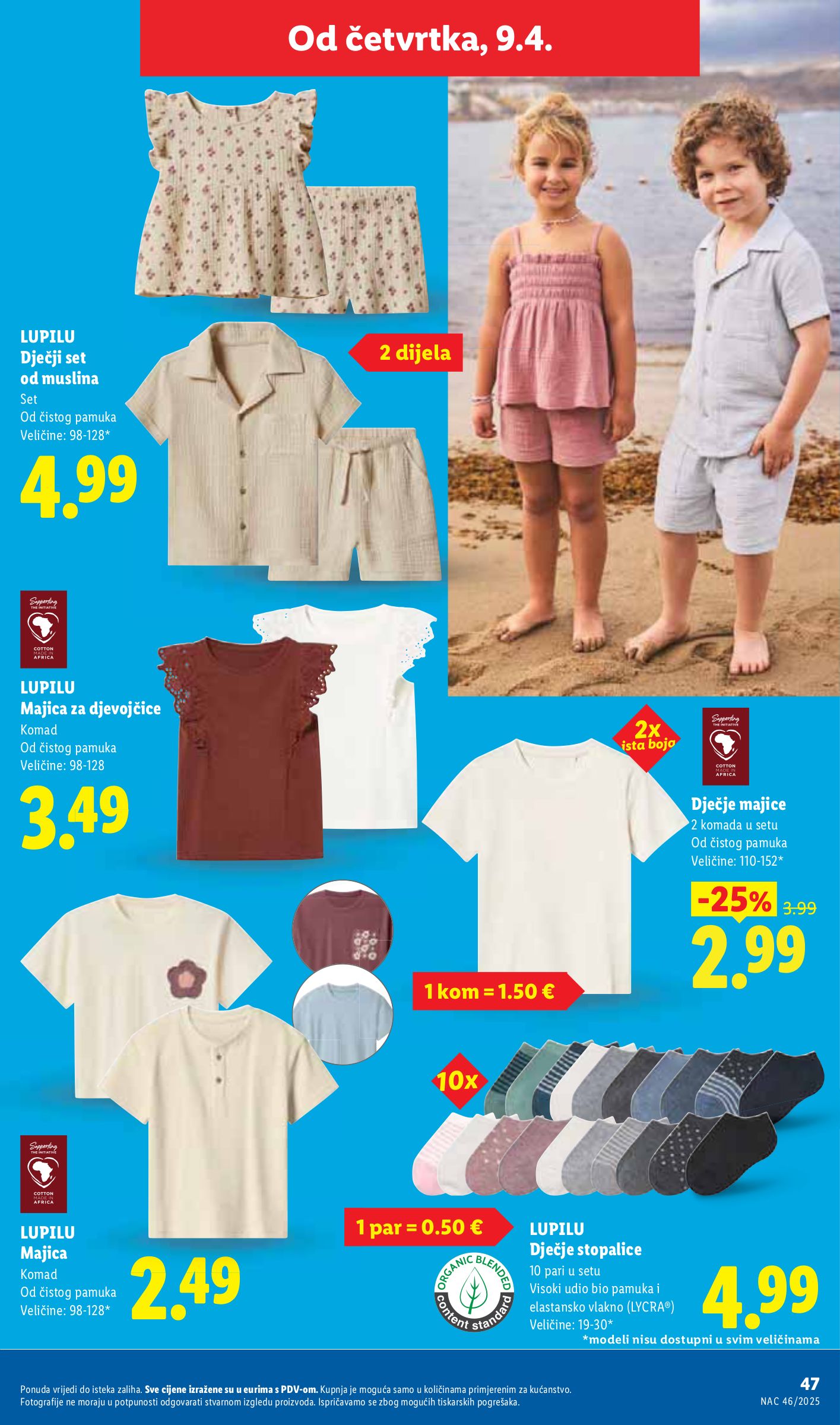 lidl - Prelistajte katalog Lidl, vrijedi od 07.04.2026 do 12.04.2026 - page: 47