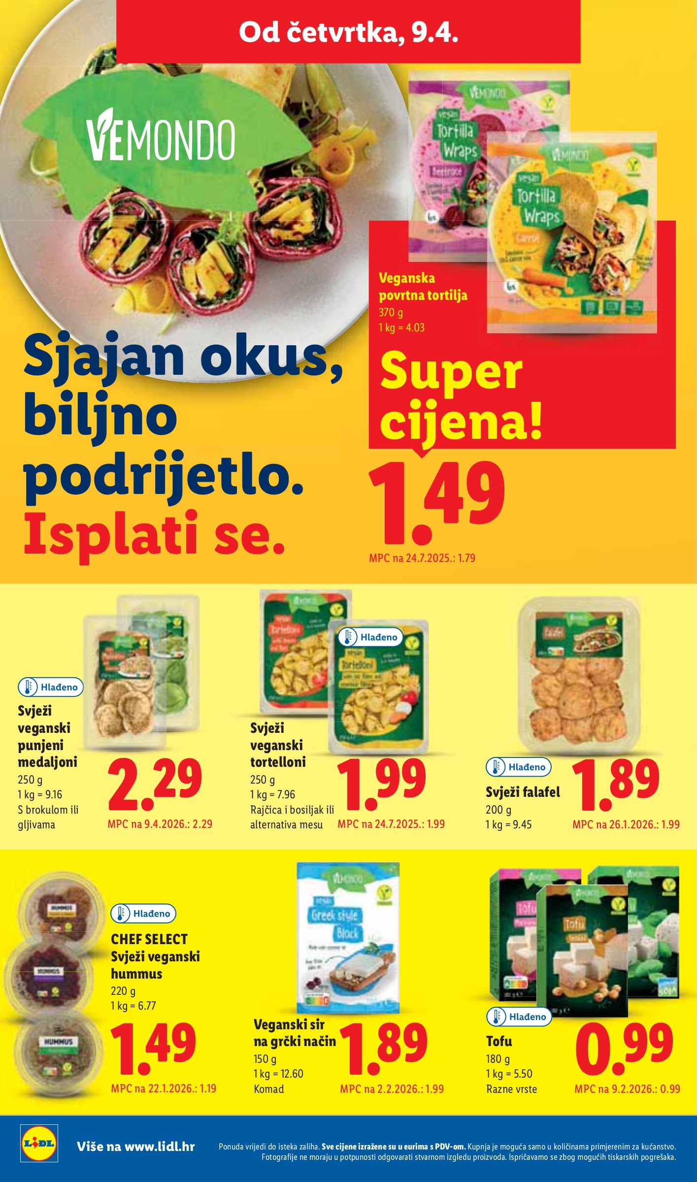 lidl - Prelistajte katalog Lidl, vrijedi od 07.04.2026 do 12.04.2026 - page: 62