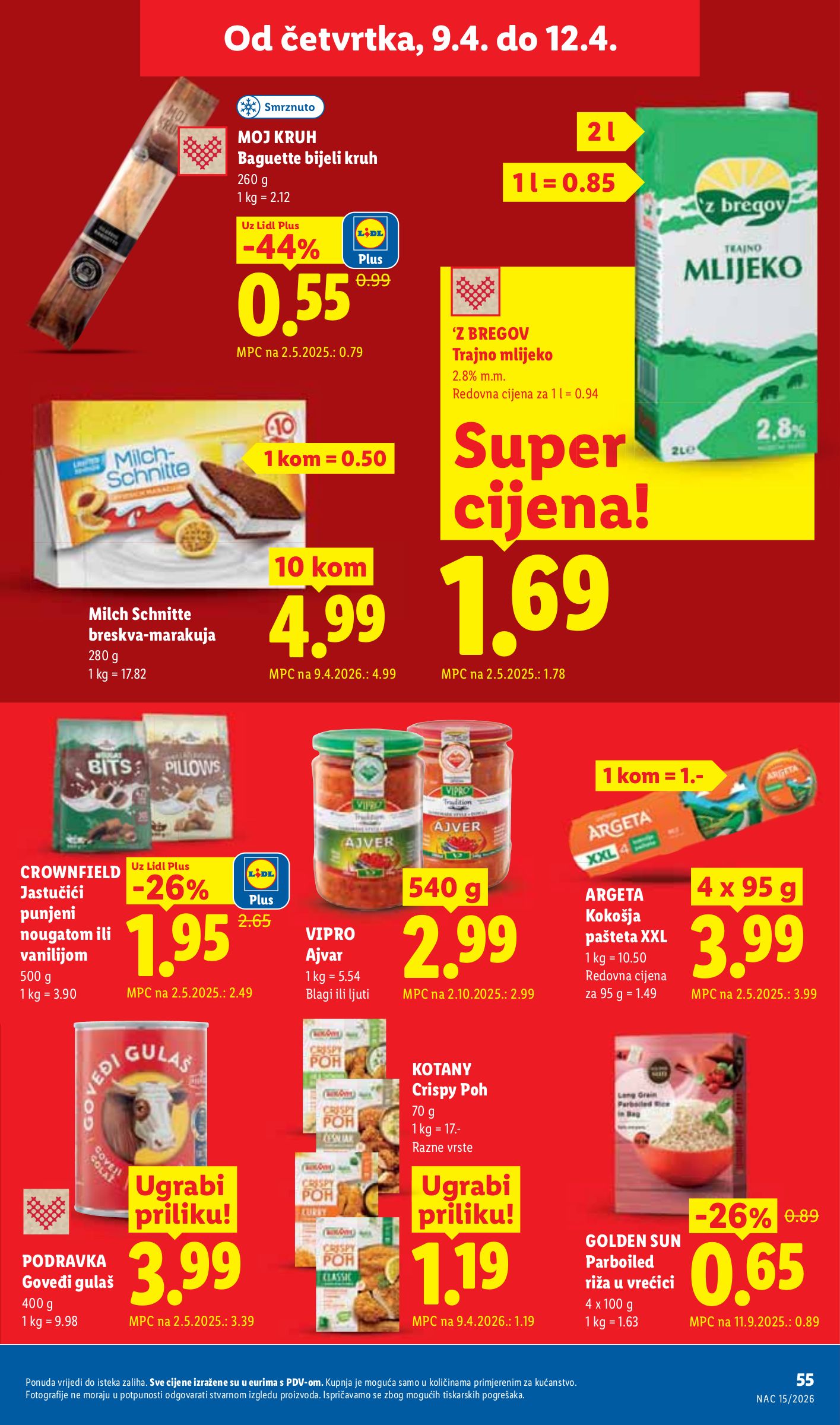 lidl - Prelistajte katalog Lidl, vrijedi od 07.04.2026 do 12.04.2026 - page: 55