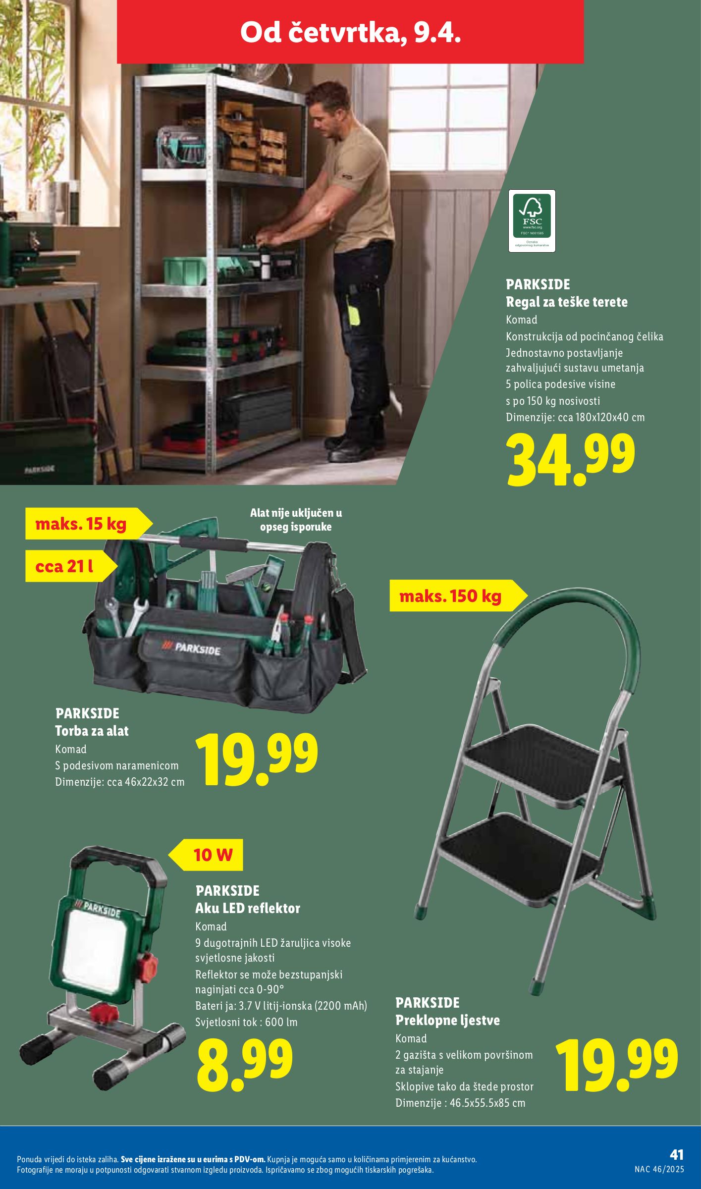 lidl - Prelistajte katalog Lidl, vrijedi od 07.04.2026 do 12.04.2026 - page: 41