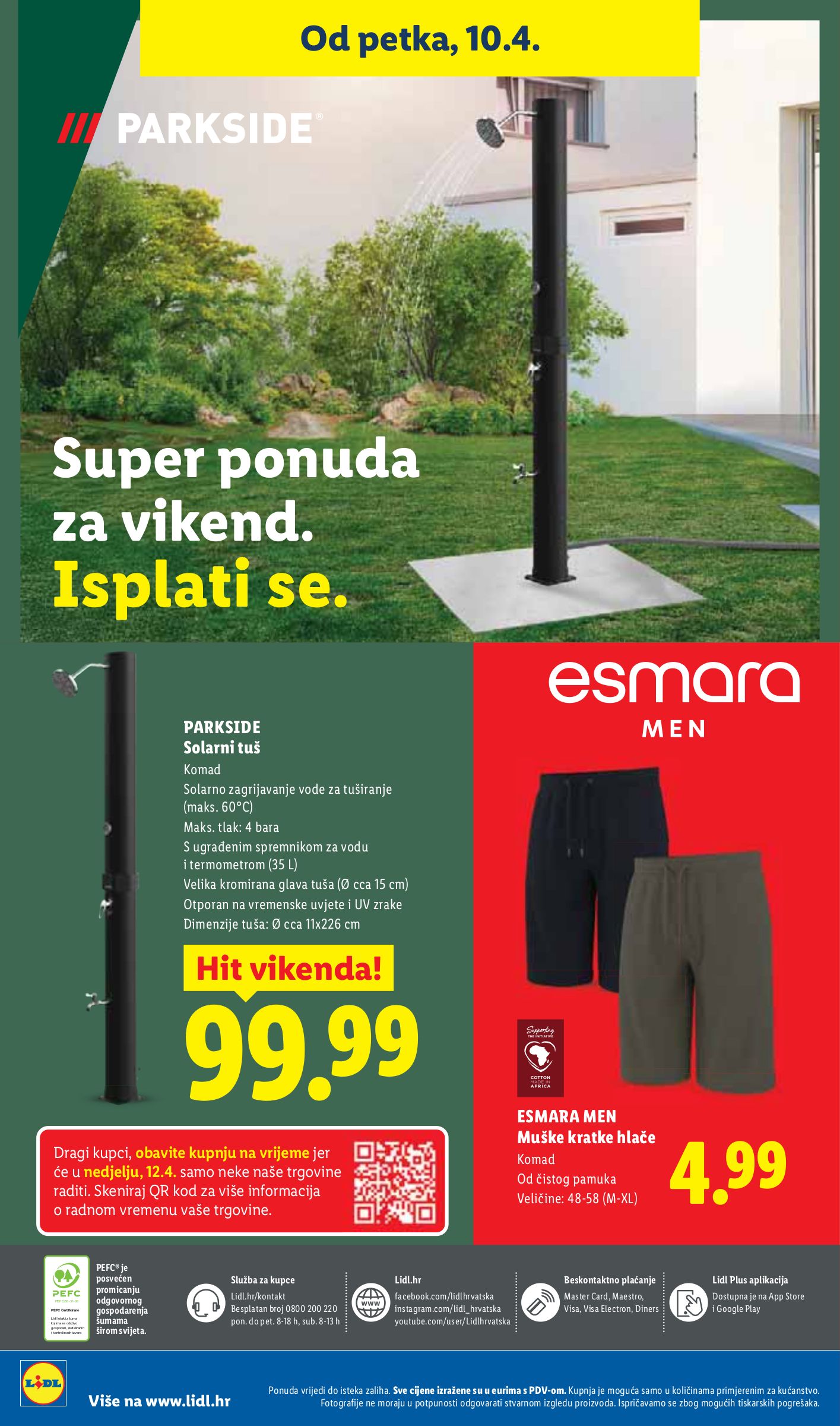lidl - Prelistajte katalog Lidl, vrijedi od 07.04.2026 do 12.04.2026 - page: 72