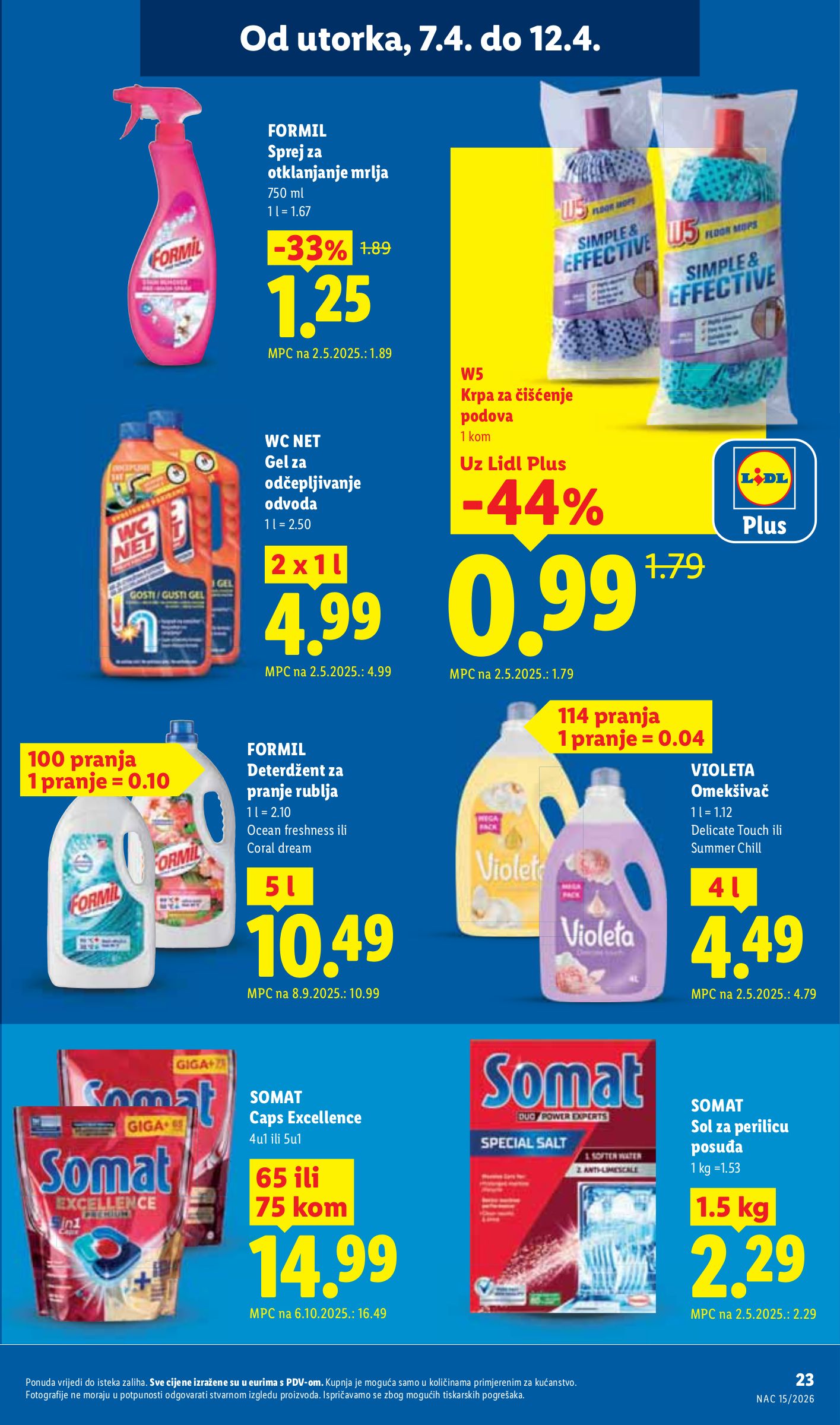 lidl - Prelistajte katalog Lidl, vrijedi od 07.04.2026 do 12.04.2026 - page: 23