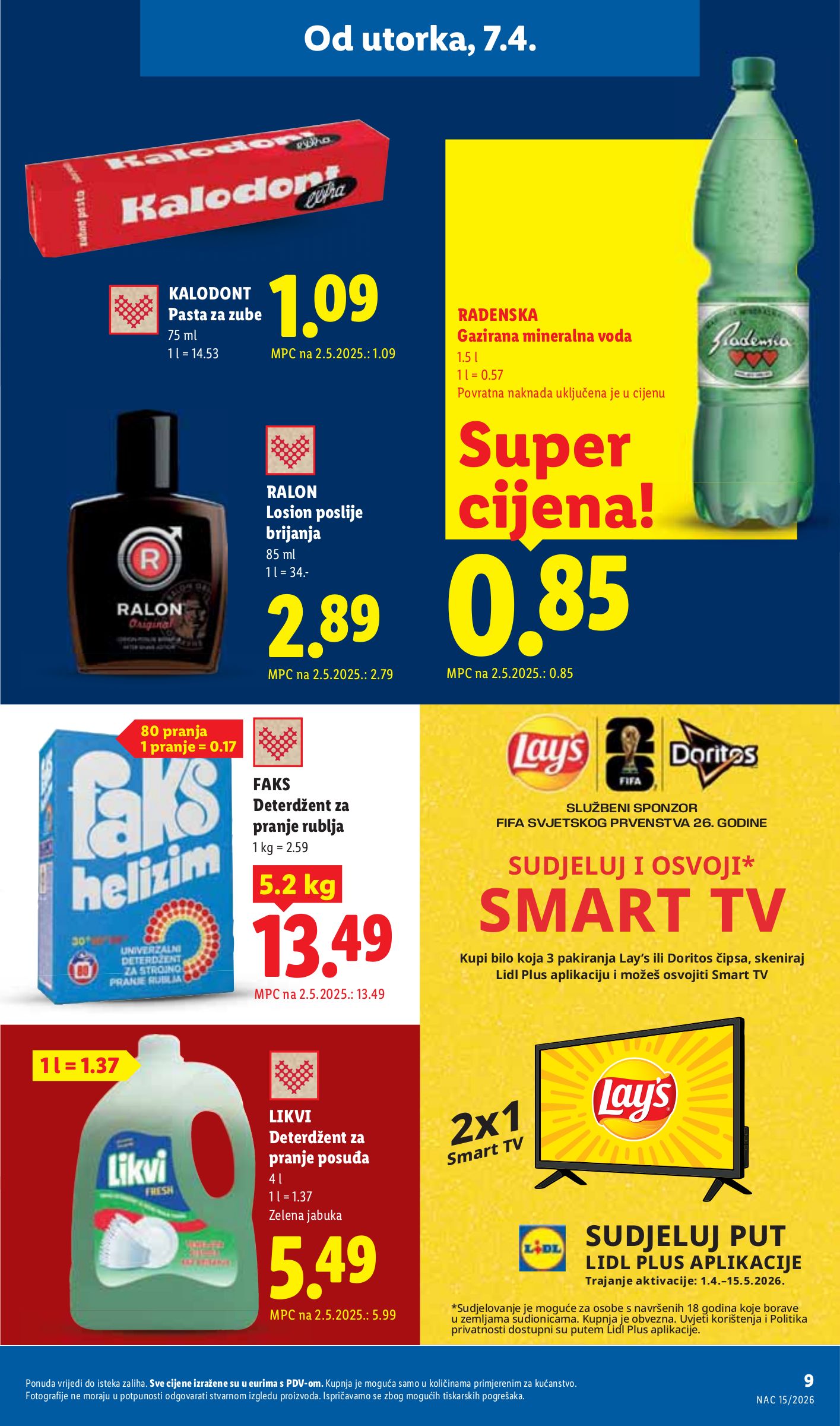 lidl - Prelistajte katalog Lidl, vrijedi od 07.04.2026 do 12.04.2026 - page: 9