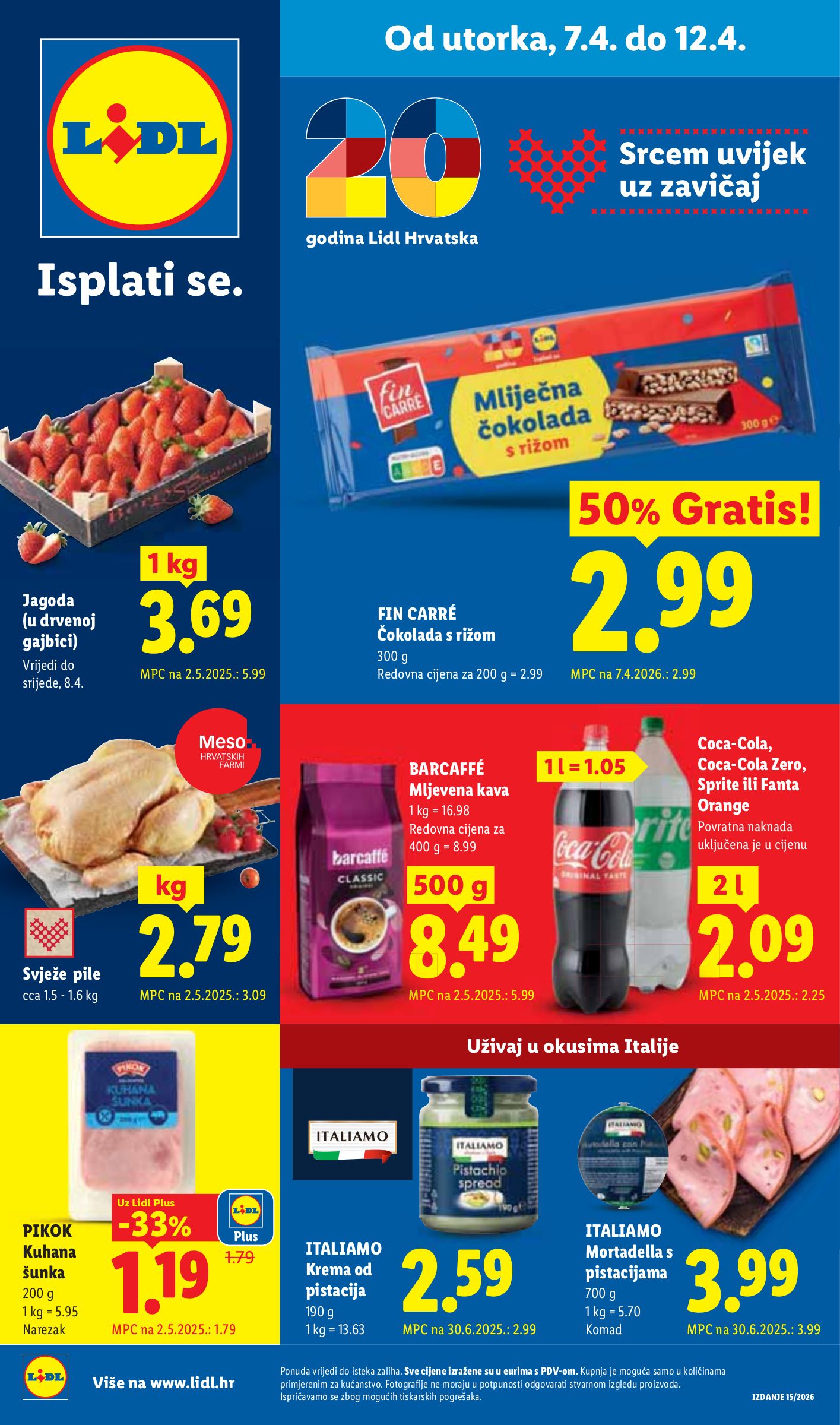 lidl - Prelistajte katalog Lidl, vrijedi od 07.04.2026 do 12.04.2026