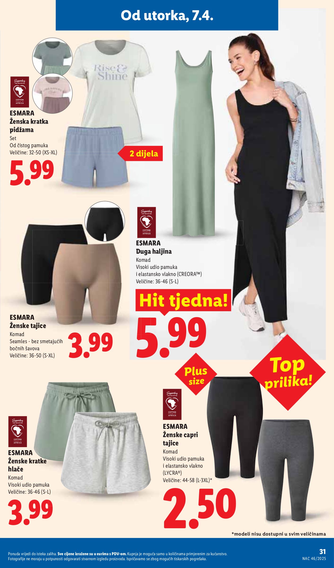 lidl - Aktualni Lidl katalog vrijedi od utorka 07.04.2026 do nedjelje 12.04.2026 - page: 31