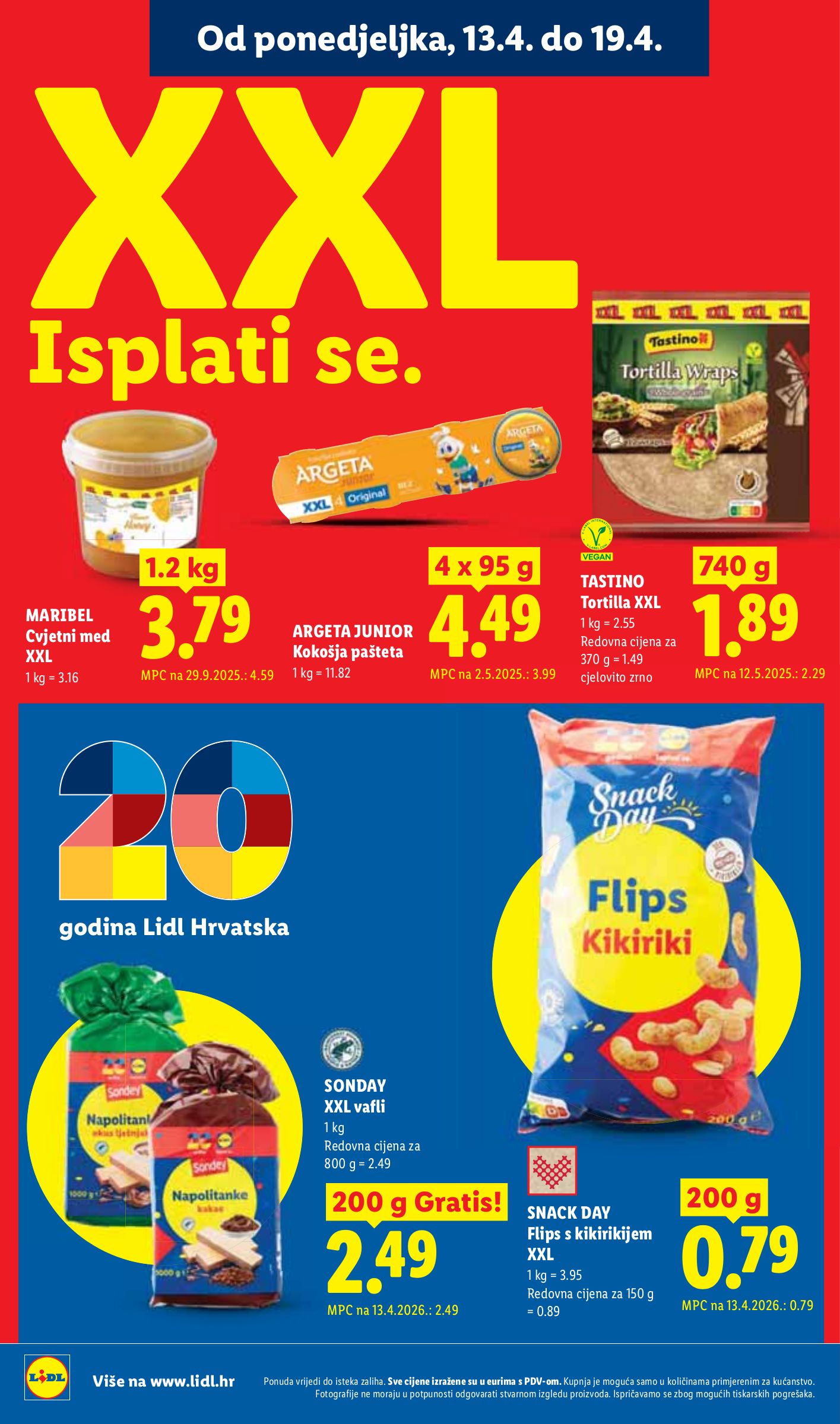 lidl - Lidl letak za sljedeći tjedan od ponedjeljka 13.04.2026 do nedjelje 19.04.2026 - page: 14