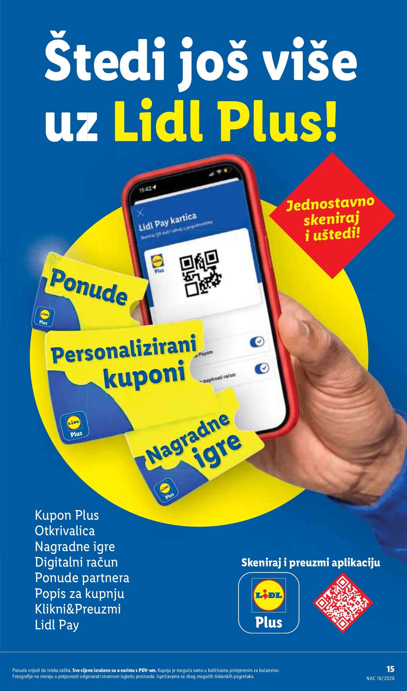 lidl - Lidl letak za sljedeći tjedan od ponedjeljka 13.04.2026 do nedjelje 19.04.2026 - page: 15