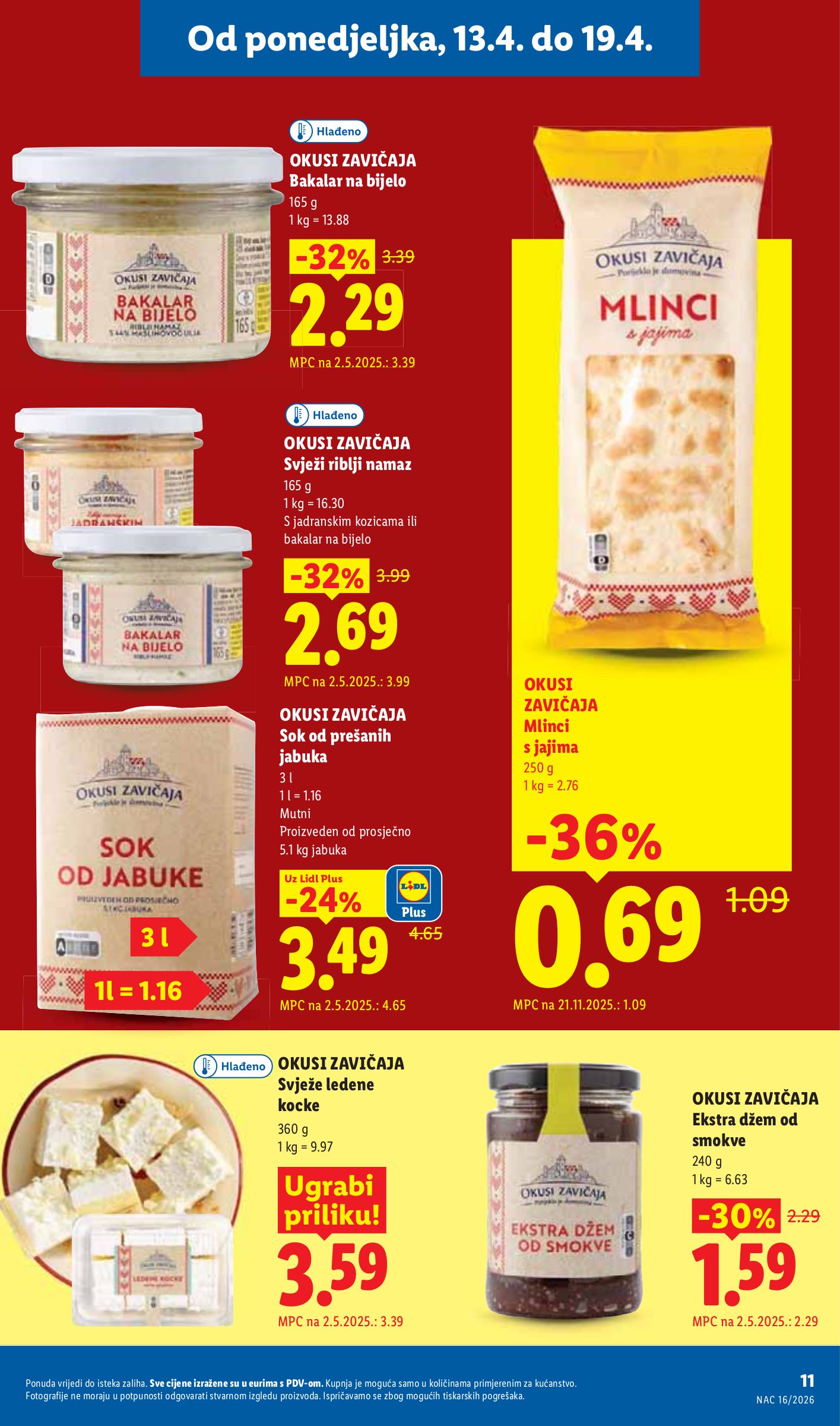 lidl - Lidl letak za sljedeći tjedan od ponedjeljka 13.04.2026 do nedjelje 19.04.2026 - page: 11
