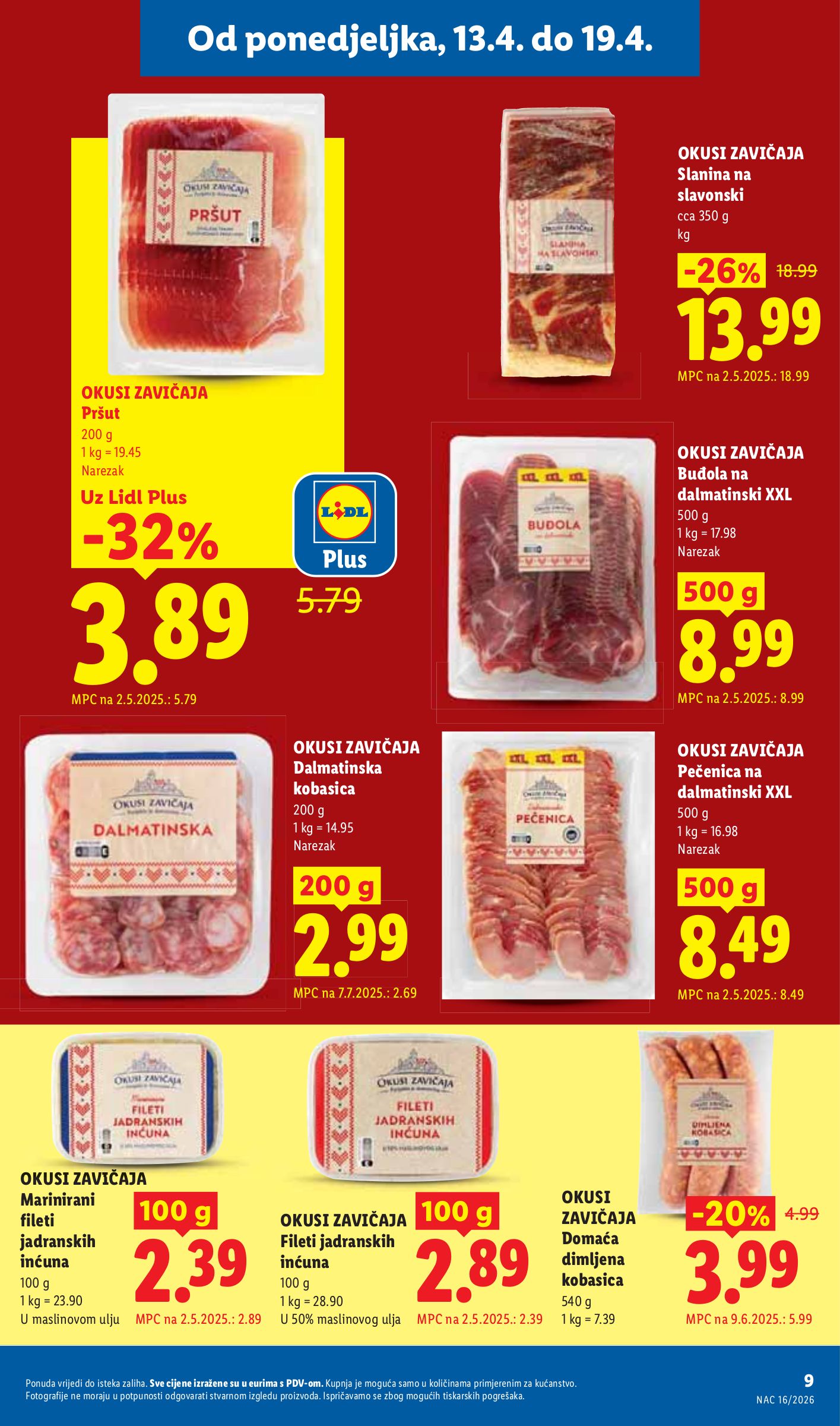 lidl - Lidl letak za sljedeći tjedan od ponedjeljka 13.04.2026 do nedjelje 19.04.2026 - page: 9