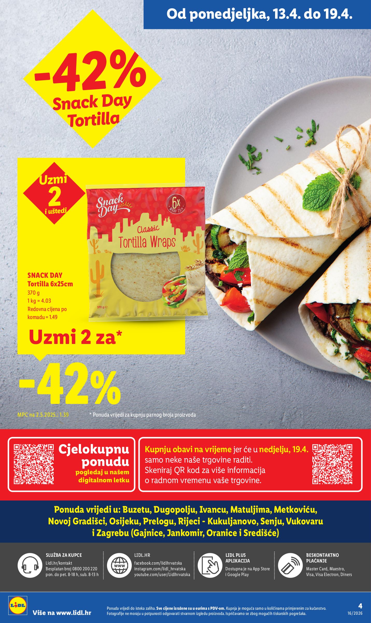 lidl - Aktualni Lidl - Super Ponuda katalog vrijedi od ponedjeljka 13.04.2026 do nedjelje 19.04.2026 - page: 4
