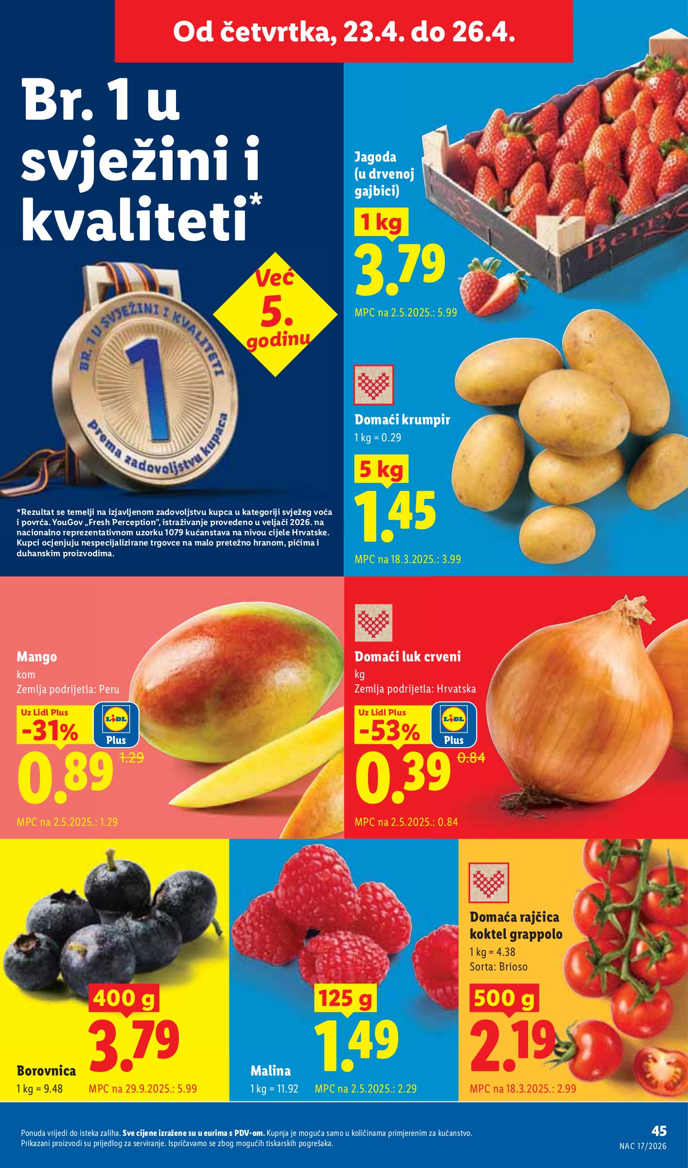 lidl - Lidl letak za sljedeći tjedan od ponedjeljka 20.04.2026 do nedjelje 26.04.2026 - page: 45