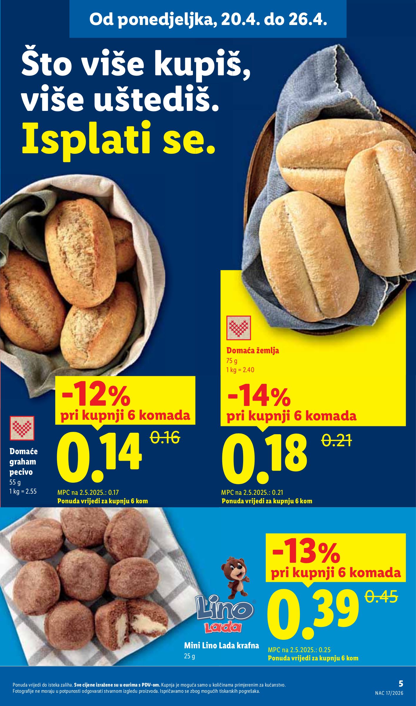 lidl - Lidl letak za sljedeći tjedan od ponedjeljka 20.04.2026 do nedjelje 26.04.2026 - page: 5