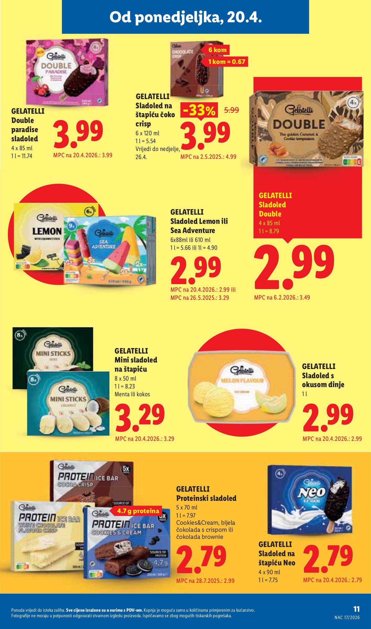 lidl - Lidl letak za sljedeći tjedan od ponedjeljka 20.04.2026 do nedjelje 26.04.2026 - page: 11